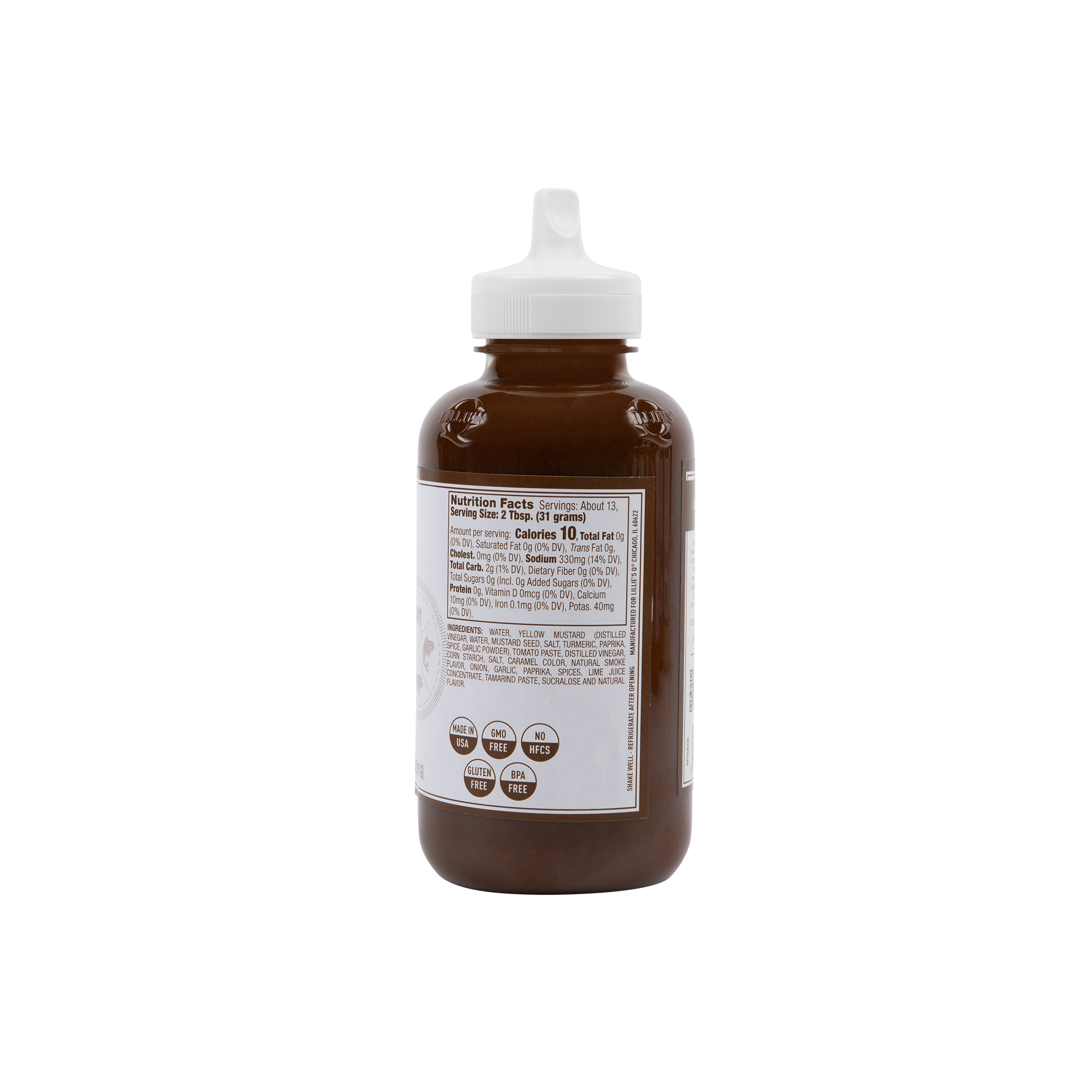 Lillie's Q Zero Sugar Smoky Barbeque Sauce - Image 3