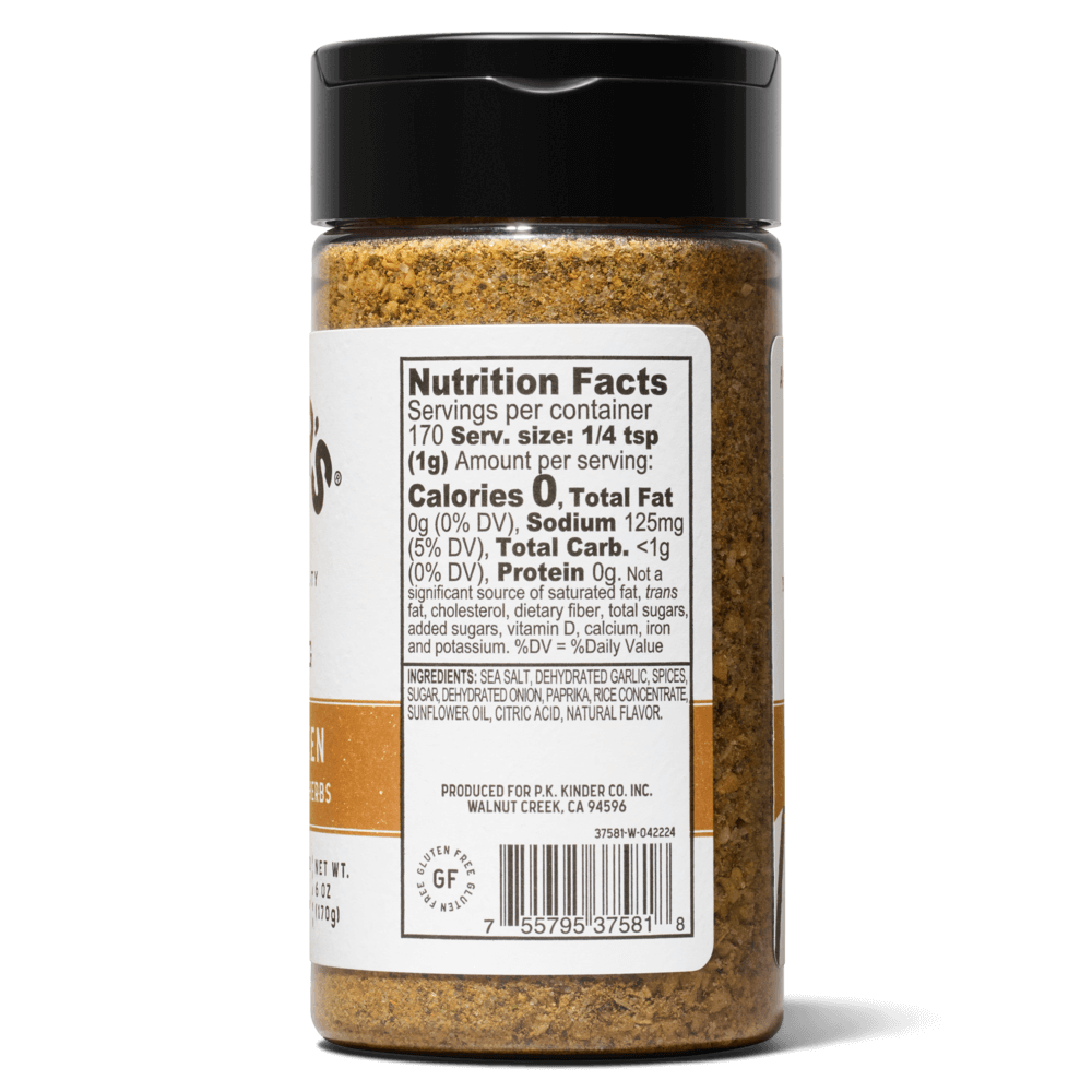 Grilled chicken seasoning by Kinder's