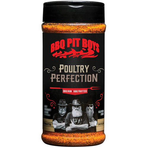 BBQ Pit Boys Poultry Perfection BBQ Rub for chicken, turkey, wings, grilling and smoking