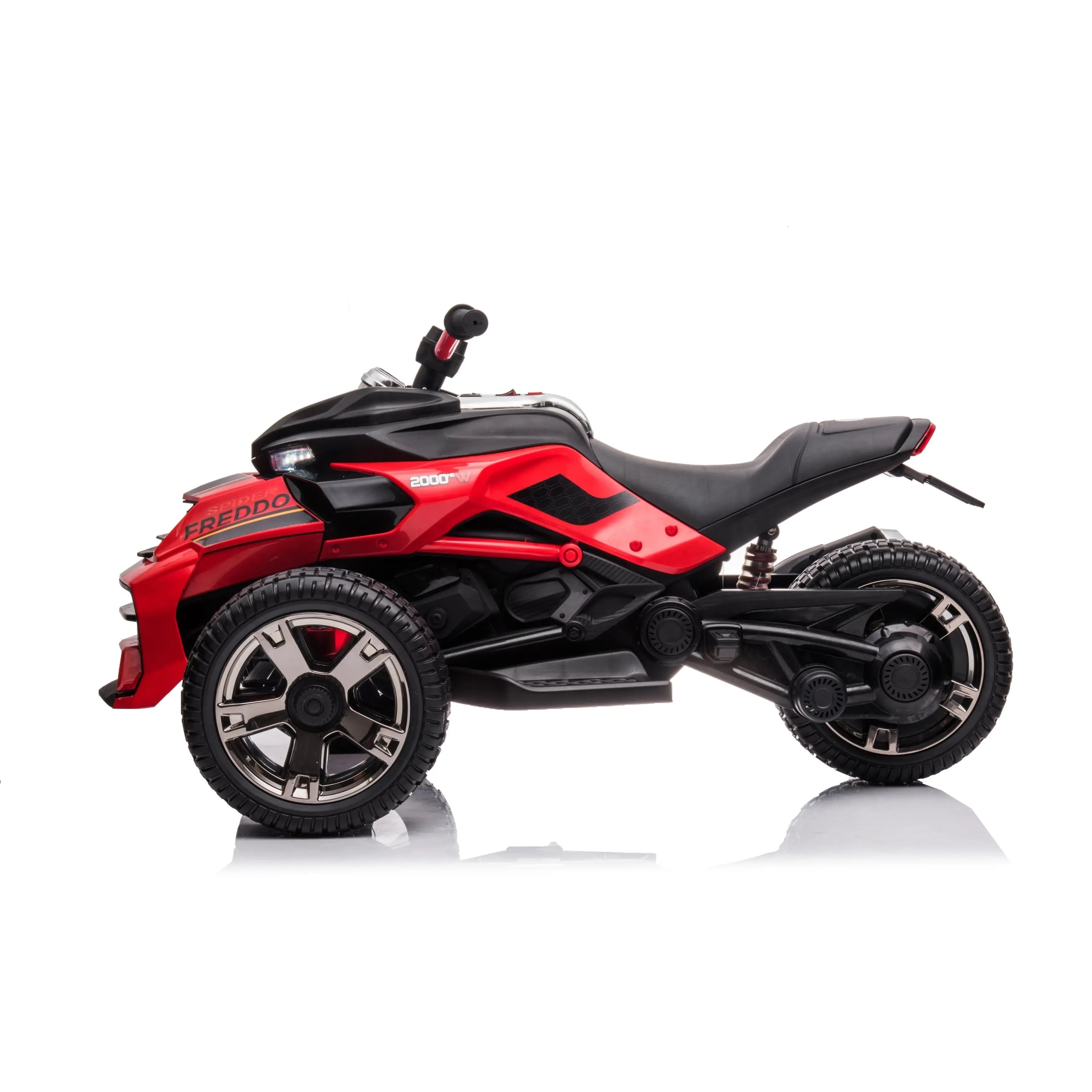 24V Freddo Spider 2 Seater Ride-On 3 Wheel Motorcycle - Image 4
