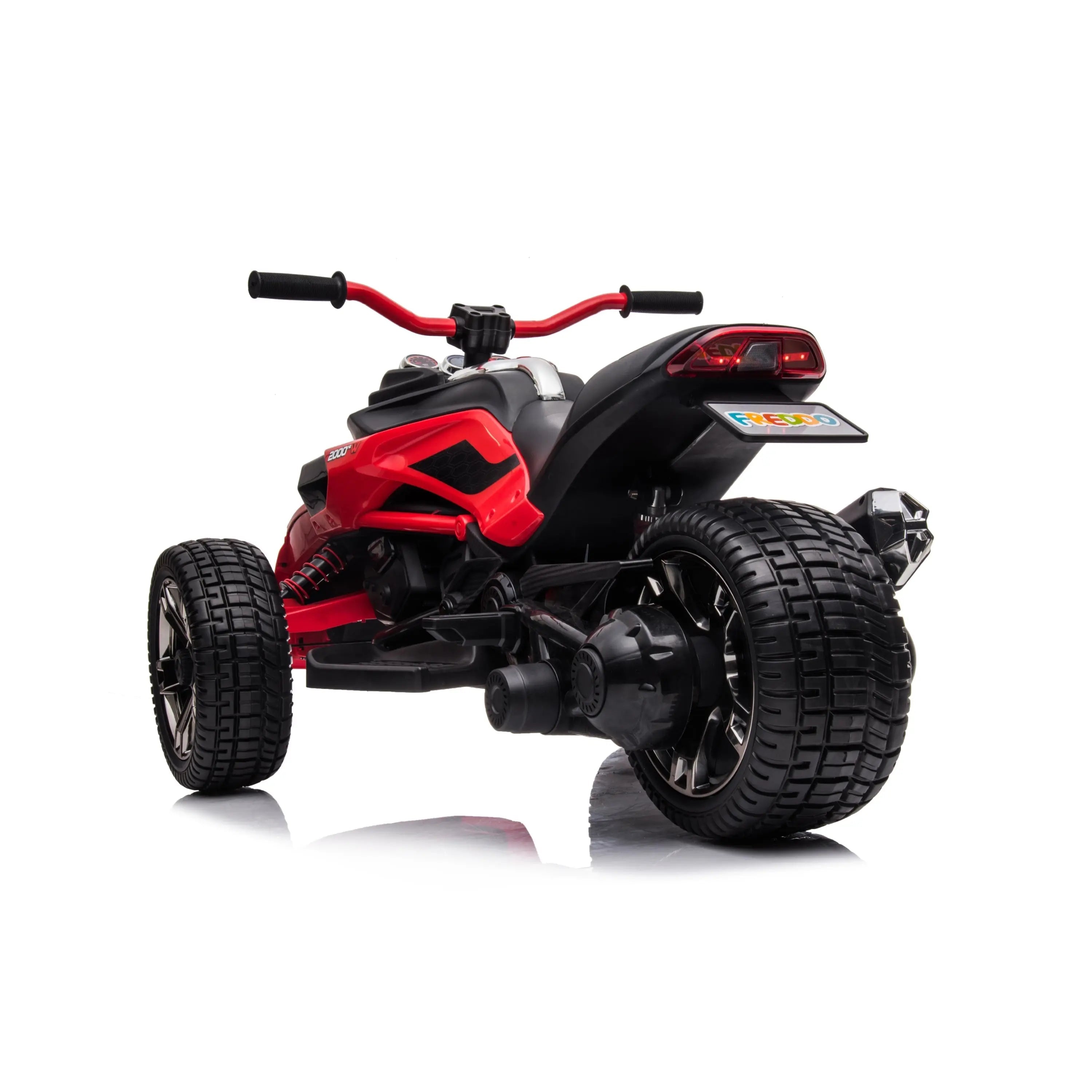 24V Freddo Spider 2 Seater Ride-On 3 Wheel Motorcycle - Image 9