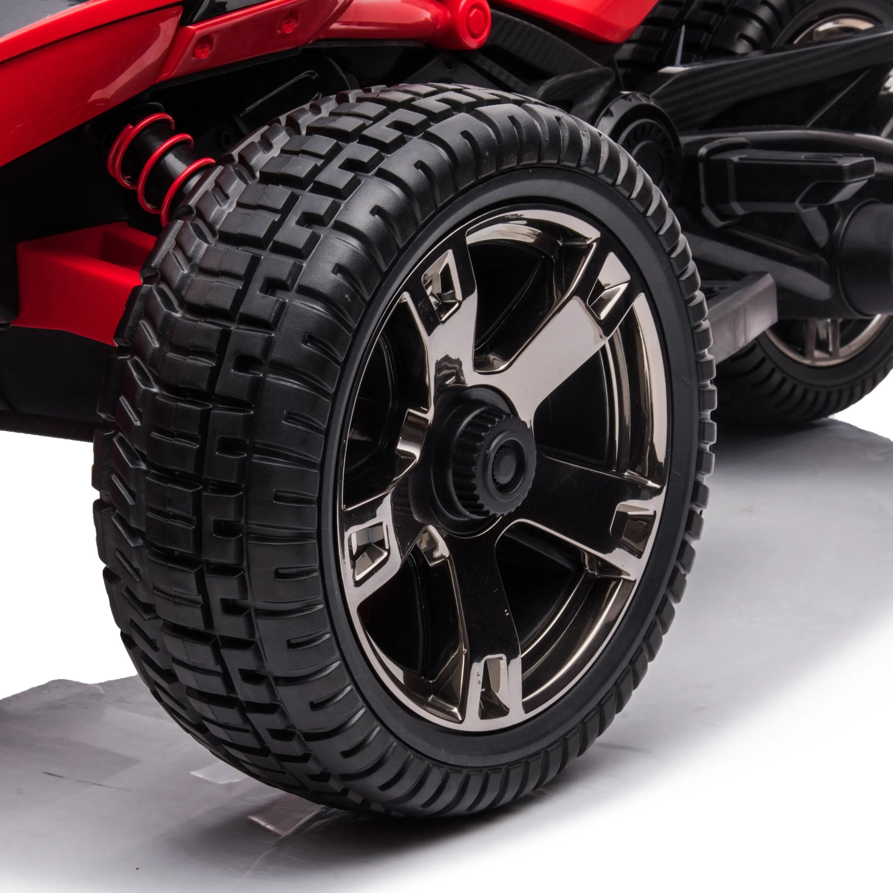 24V Freddo Spider 2 Seater Ride-On 3 Wheel Motorcycle - Image 11