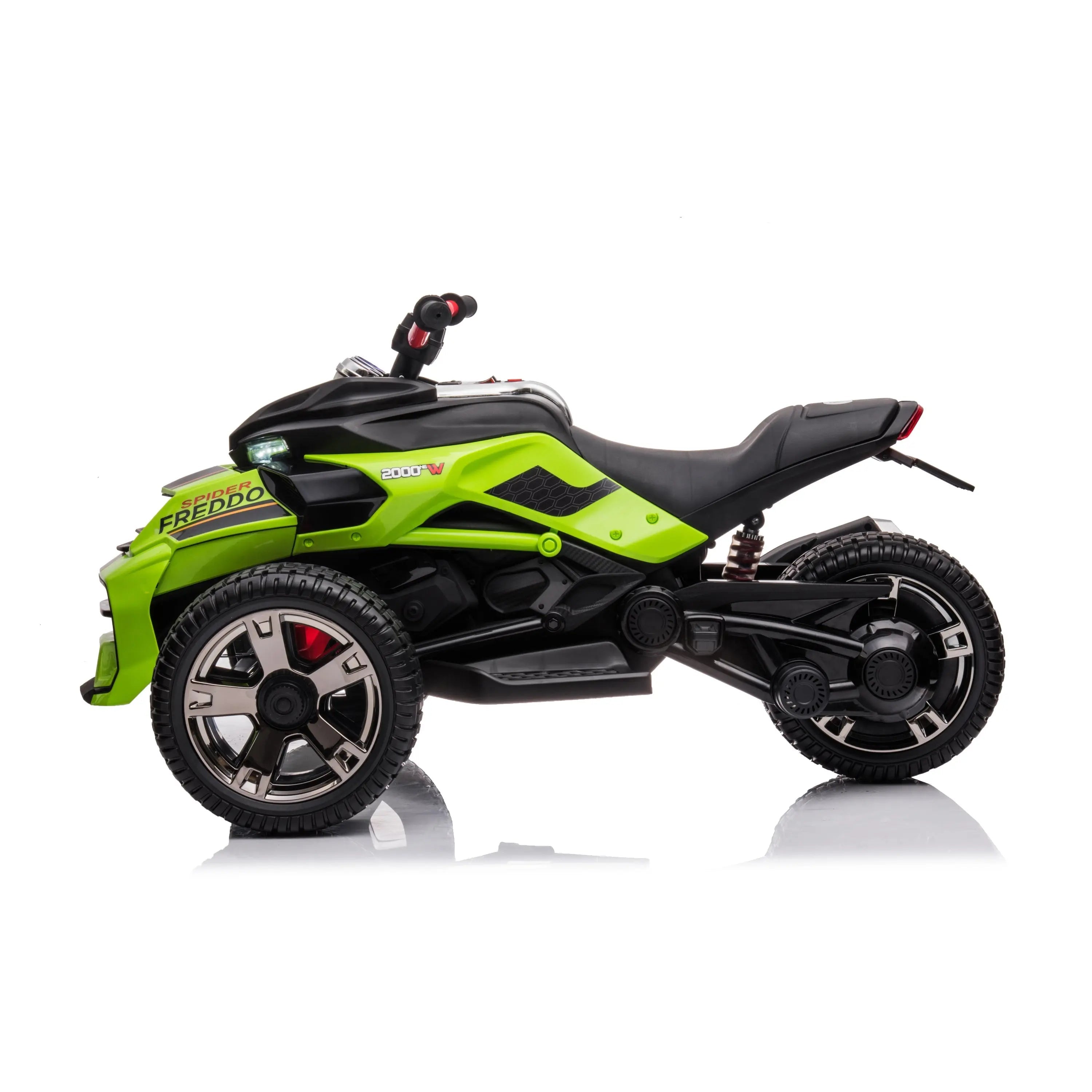 24V Freddo Spider 2 Seater Ride-On 3 Wheel Motorcycle - Image 26
