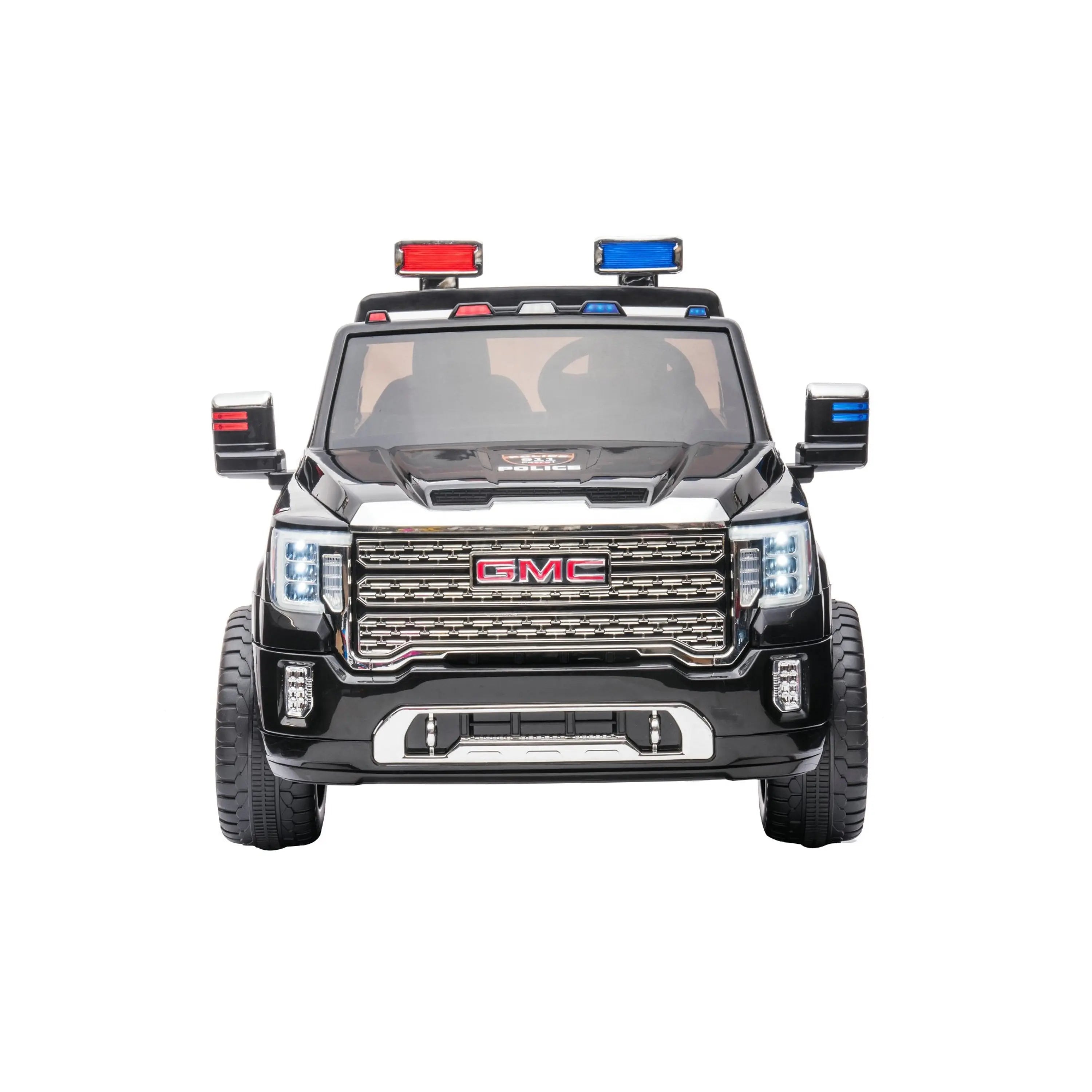 24V GMC Sierra Denali 2 Seater Police Ride-On Truck - Image 4