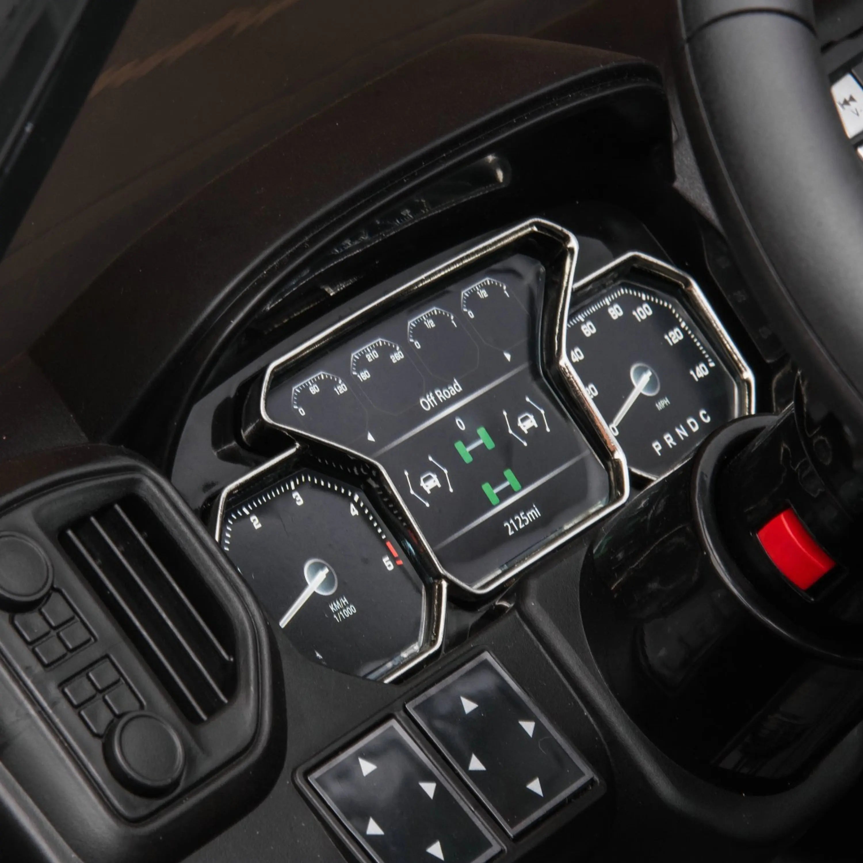 24V GMC Sierra Denali 2 Seater Police Ride-On Truck - Image 9