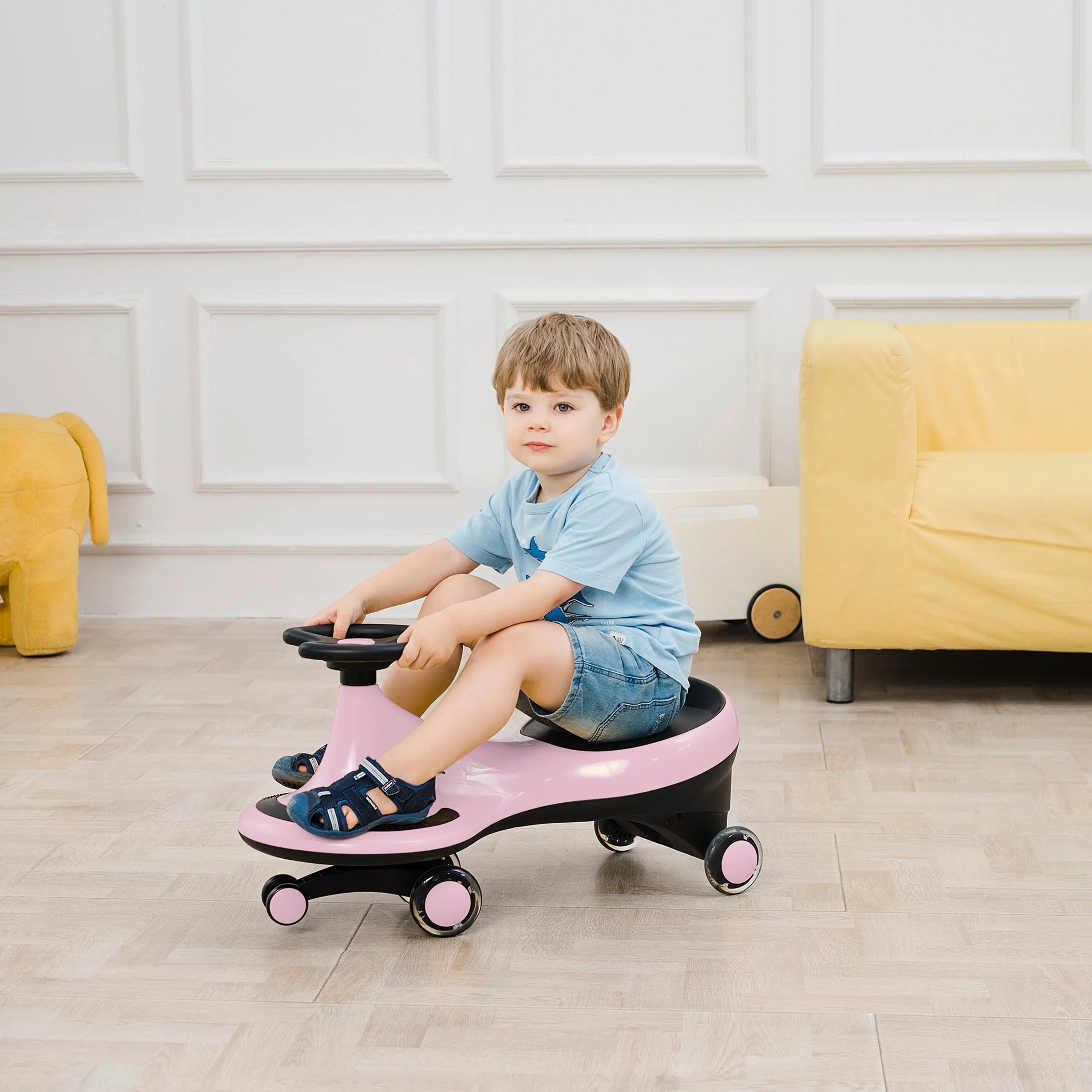Freddo Toys Swing Car with Flashing Wheels - Image 33
