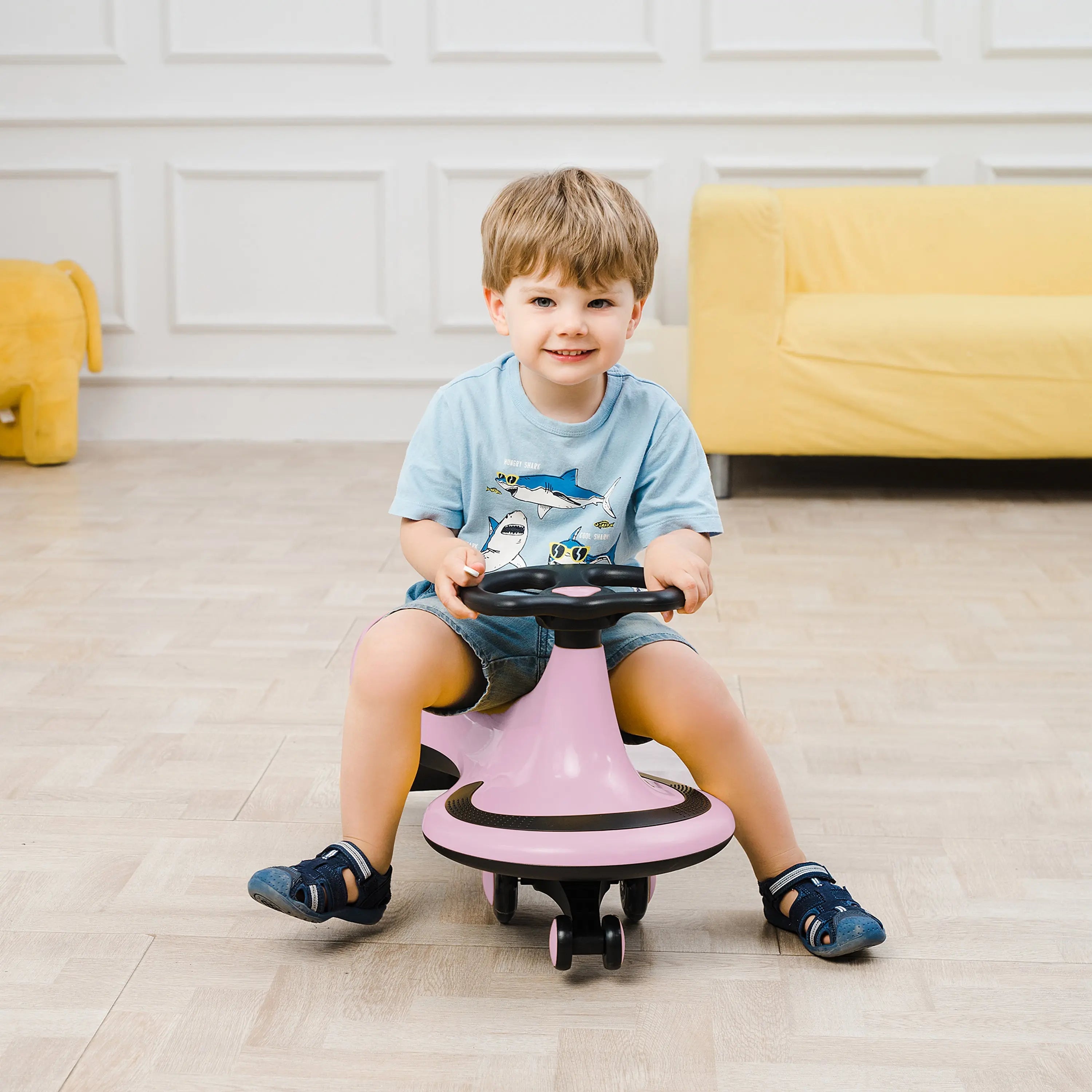 Freddo Toys Swing Car with Flashing Wheels - Image 35