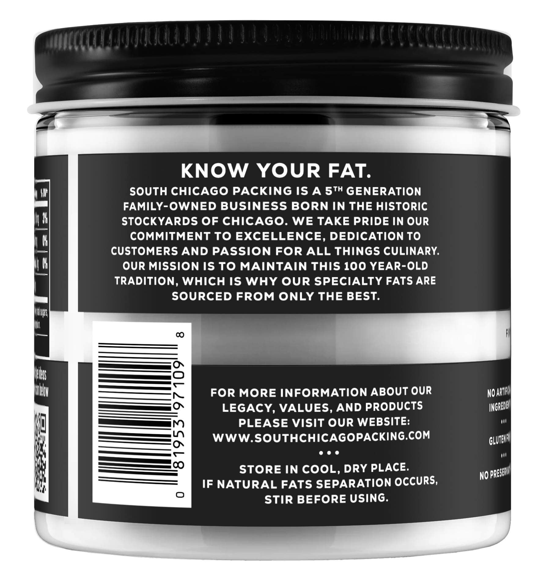 South Chicago Packing Wagyu Beef Tallow 11.5 oz Glass Jar - Image 3