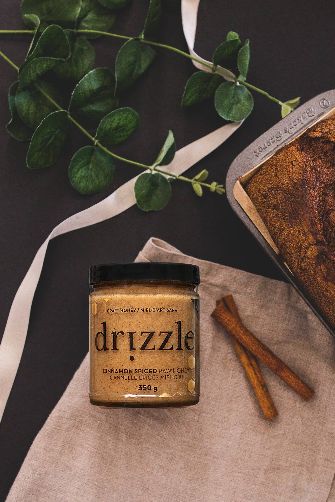 Drizzle Honey Cinnamon Spiced Raw Honey – 350 g - Image 5
