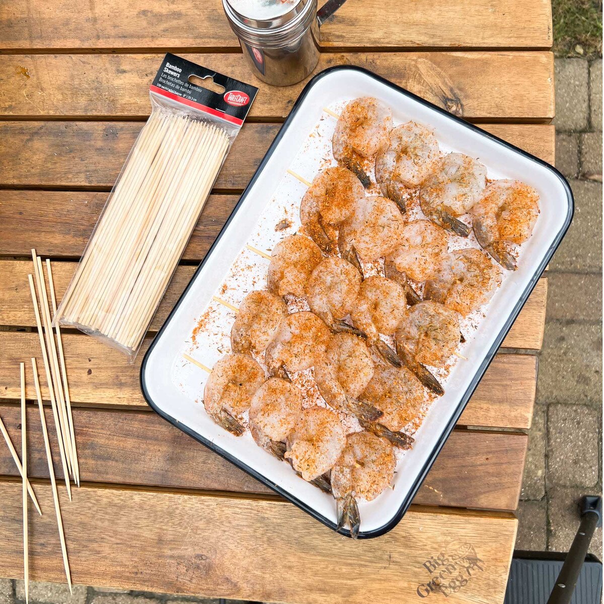 TableCraft 8" Bamboo Skewer, Pack of 100