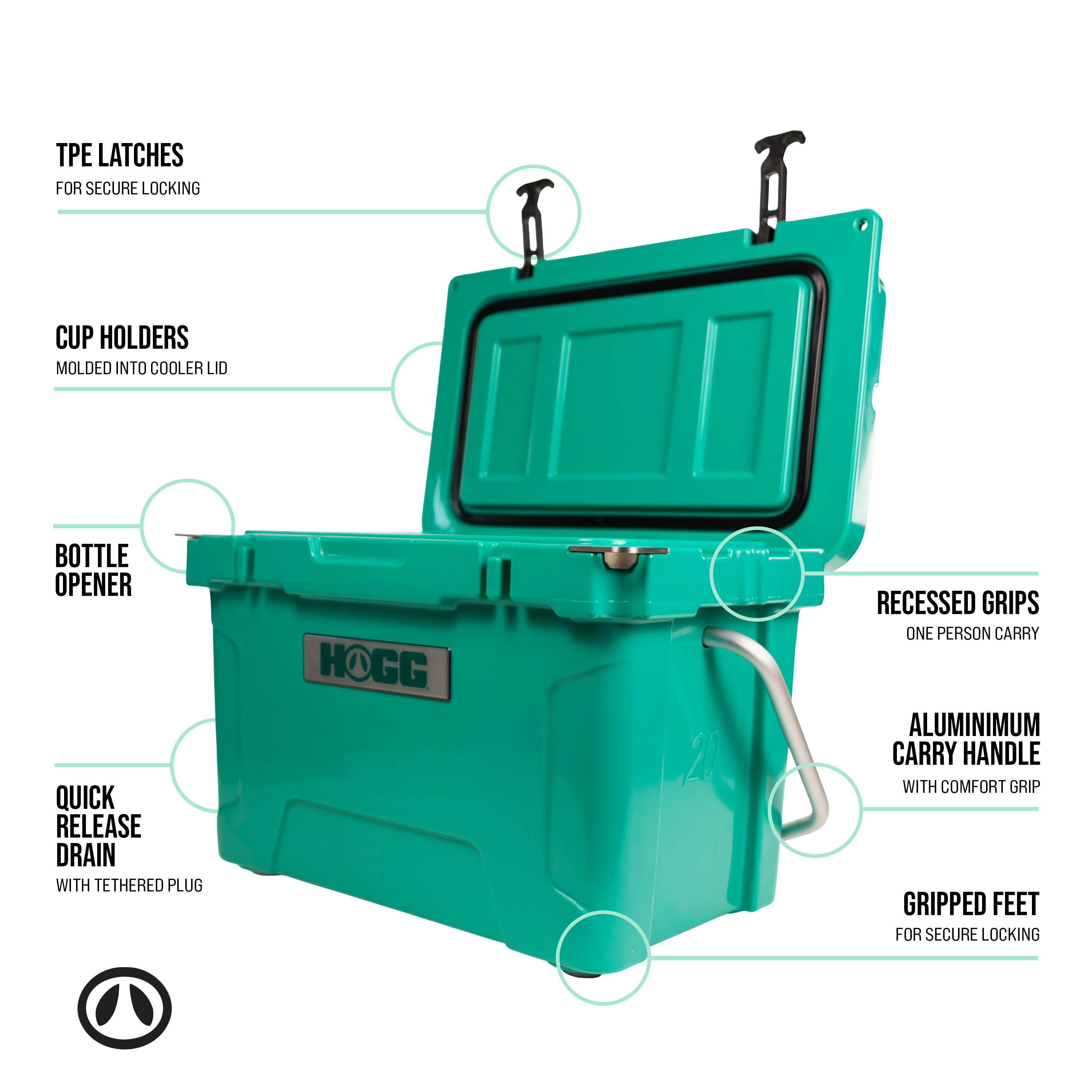 Hogg Outfitters - 20QT Cooler - Image 16