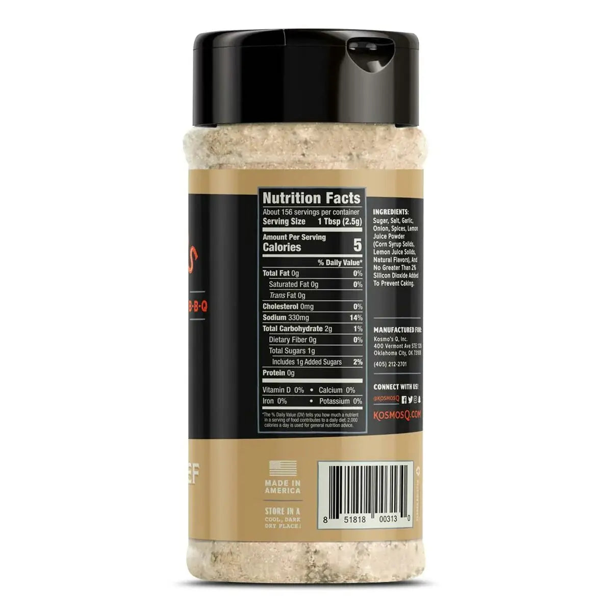 Kosmos Q - Texas Beef Rub