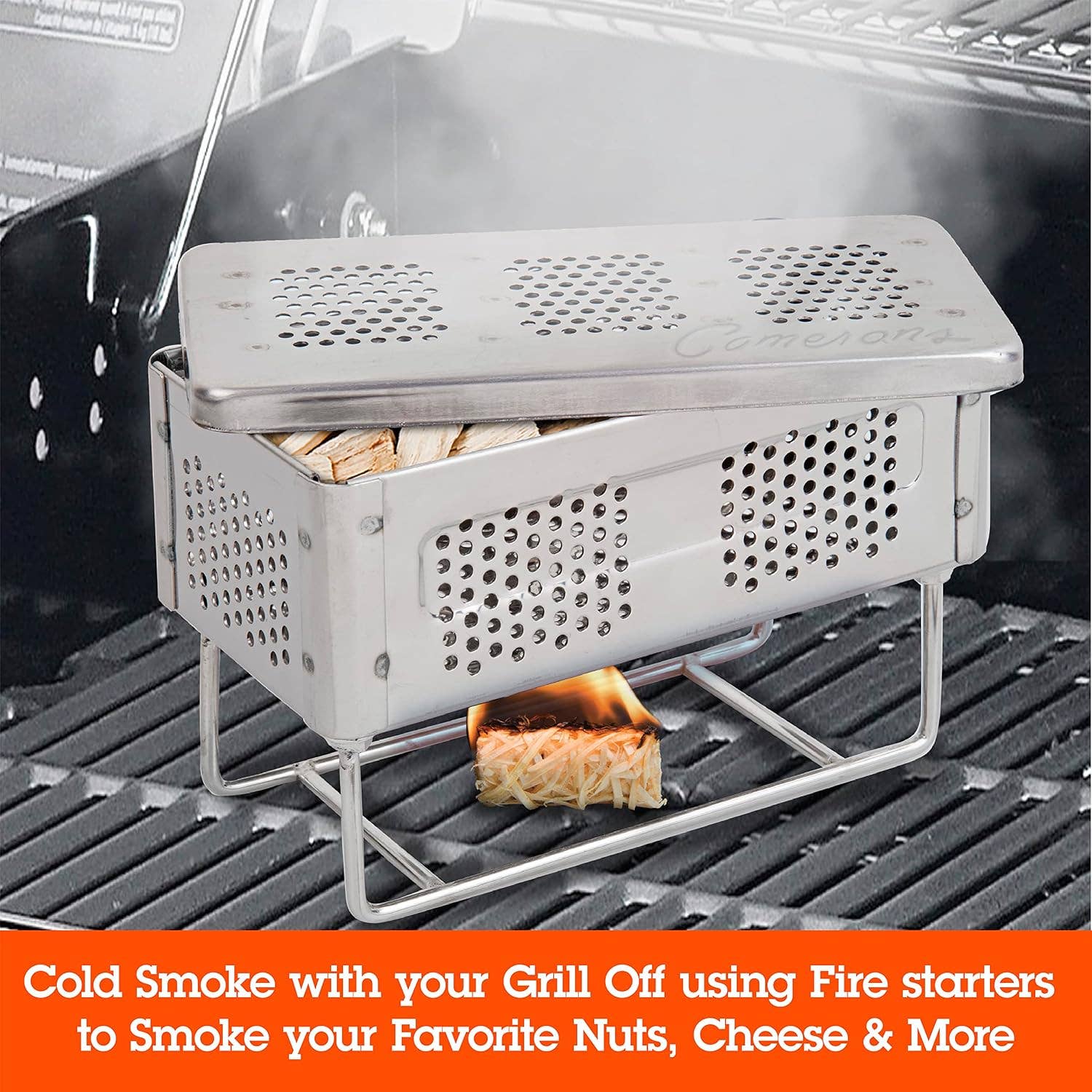 Camerons The Flip Professional Hot & Cold Smoker Box - Image 4