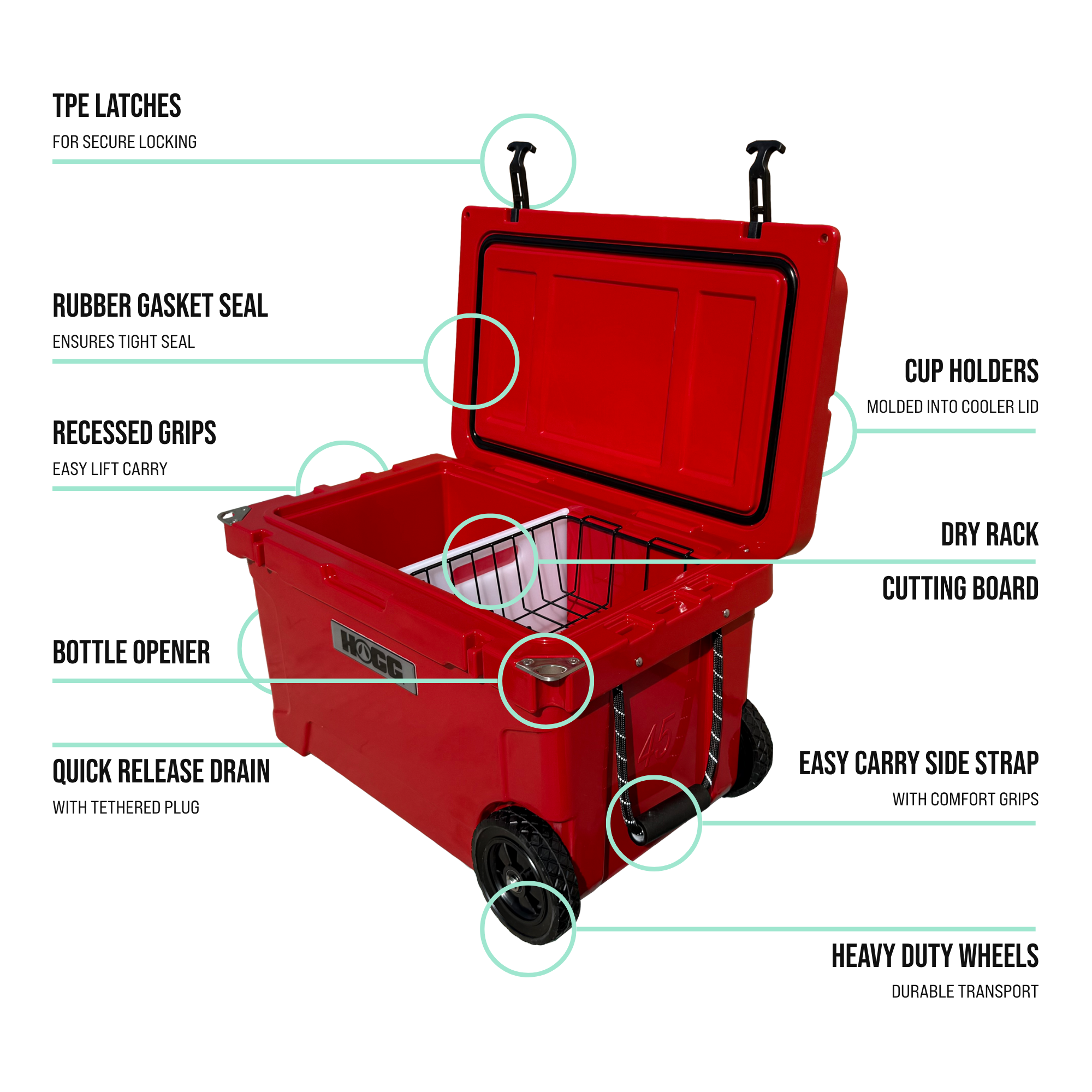 Hogg Outfitters - 45QT Cooler - Image 17