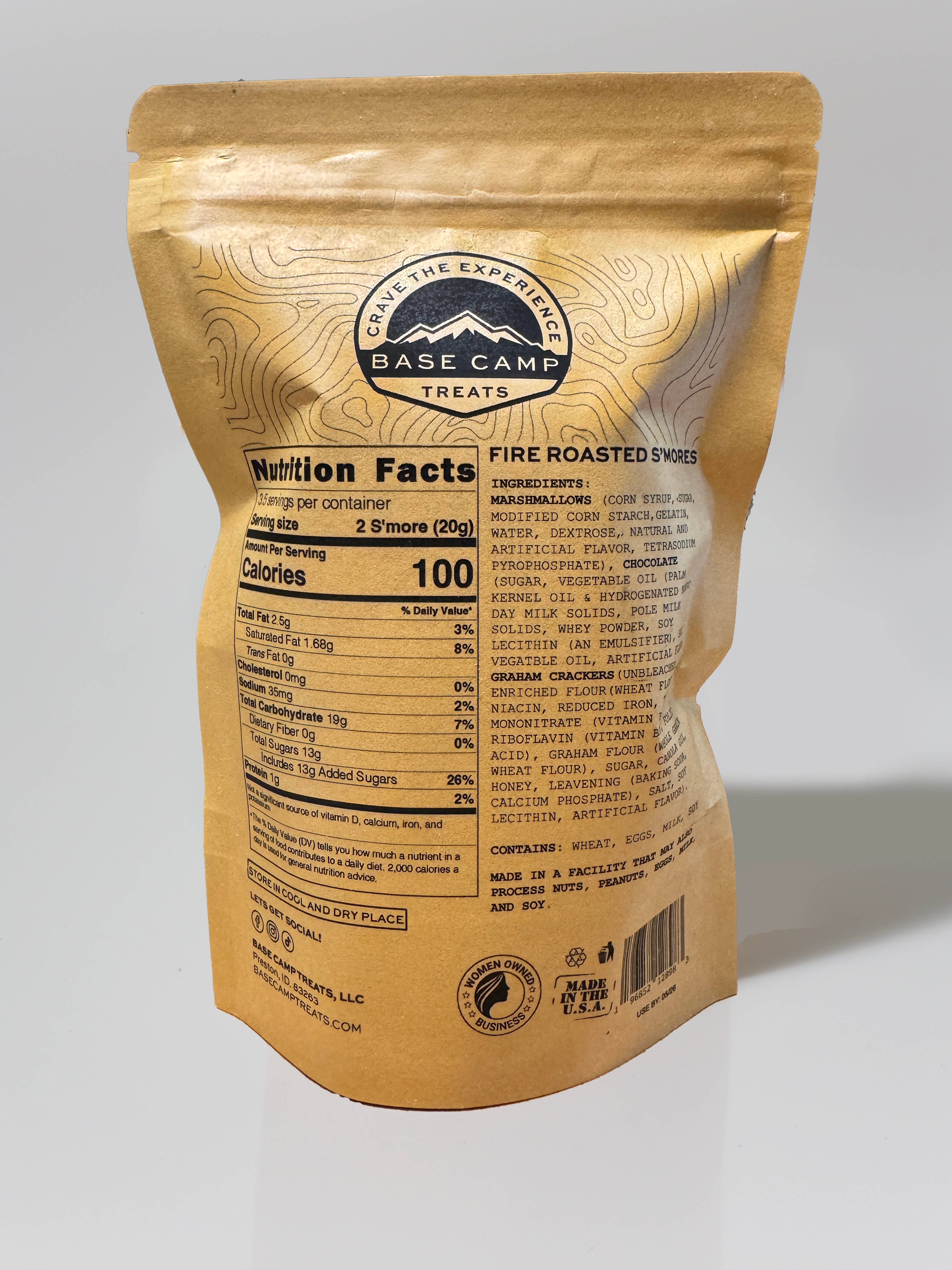 Base Camp Treats Freeze Dried Fire Roasted S'mores - Image 2