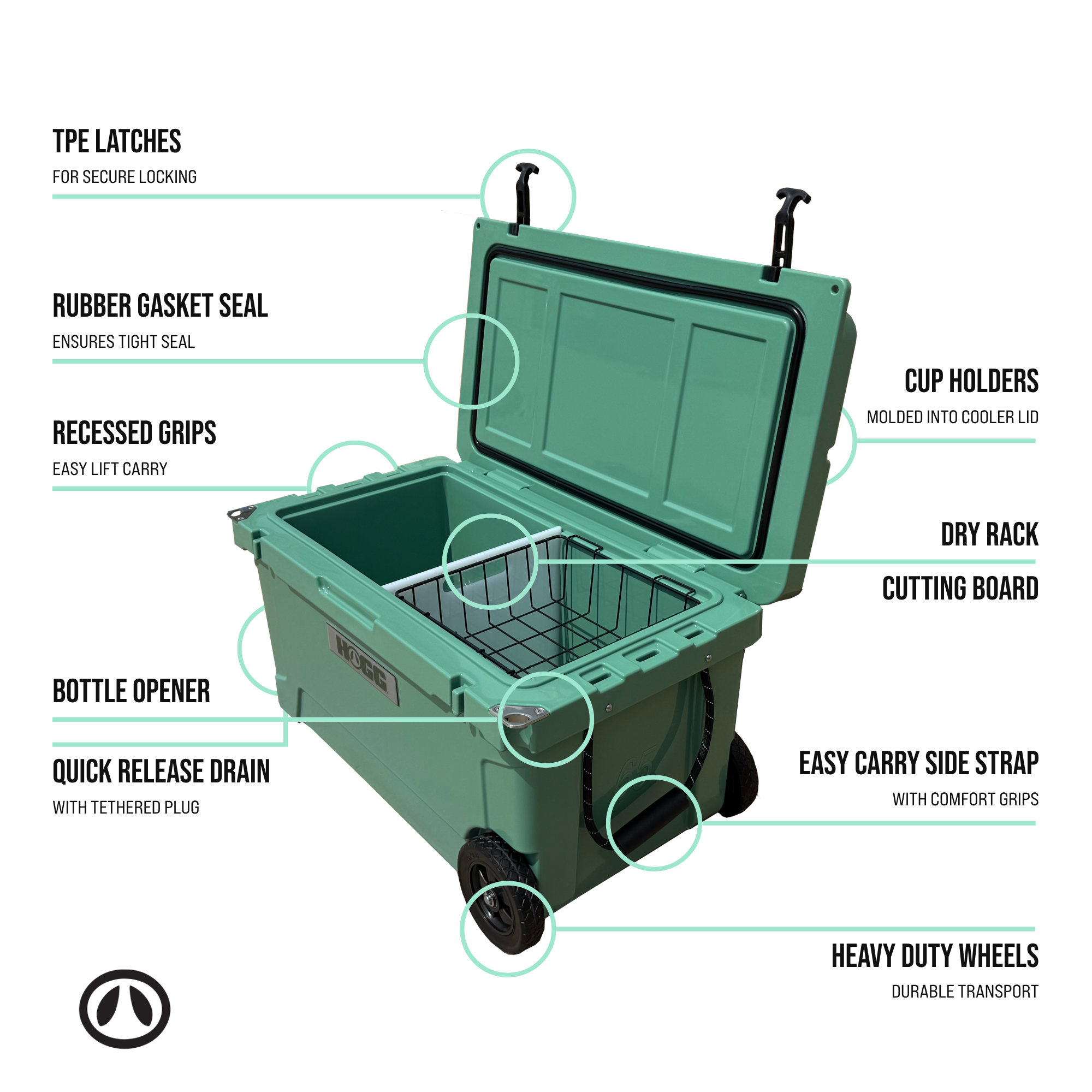 Hogg Outfitters - 65QT Cooler - Image 14