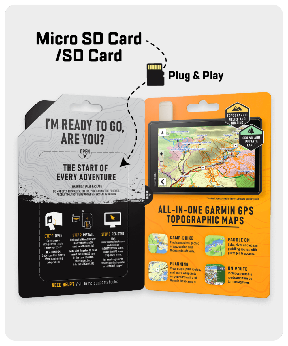 Backroad Maps Alberta GPS Maps