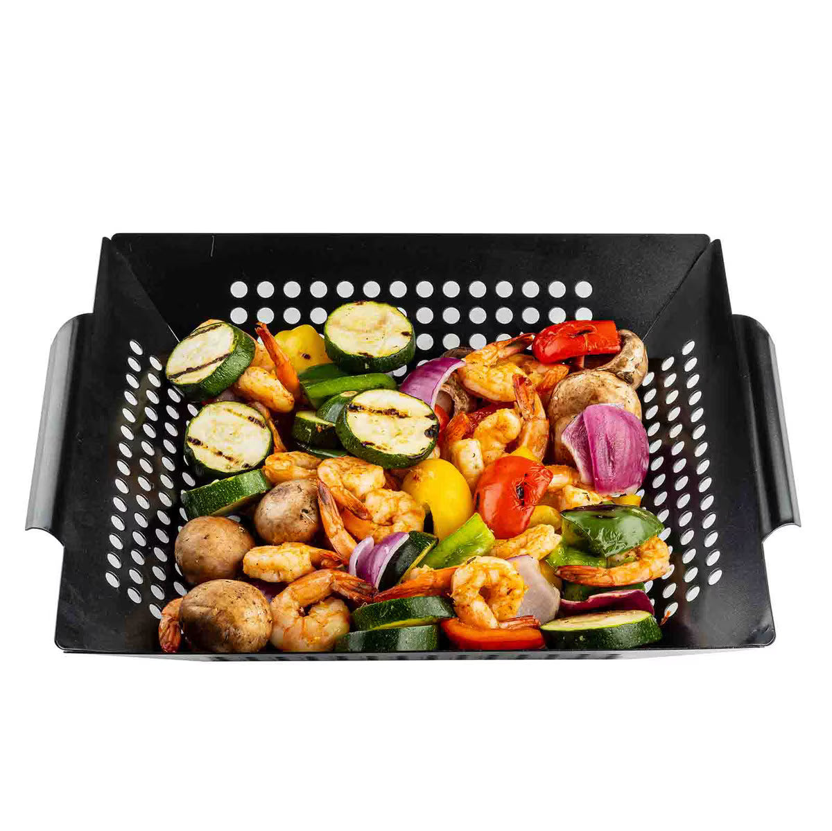 TableCraft Square Non-Stick Grilling Basket - Image 11
