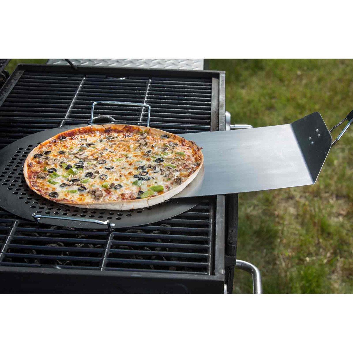 TableCraft Non-Stick Pizza Grilling Tray - Image 6