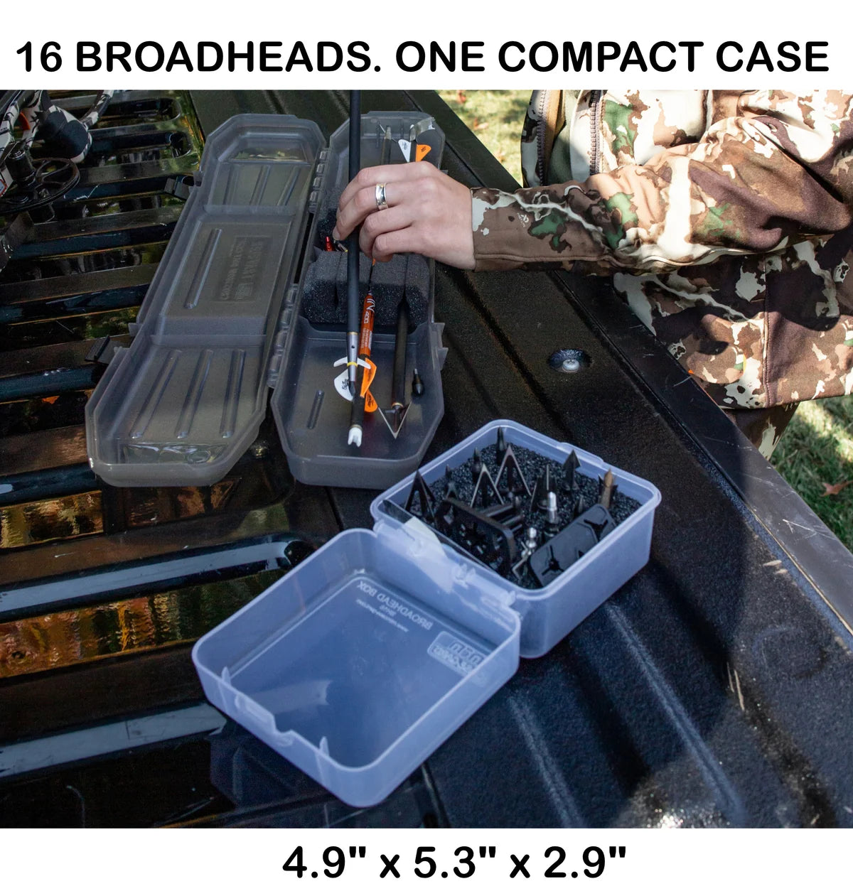 MTM Case-Gard Archery Broadhead Box – Holds 16 Broadheads - Image 8