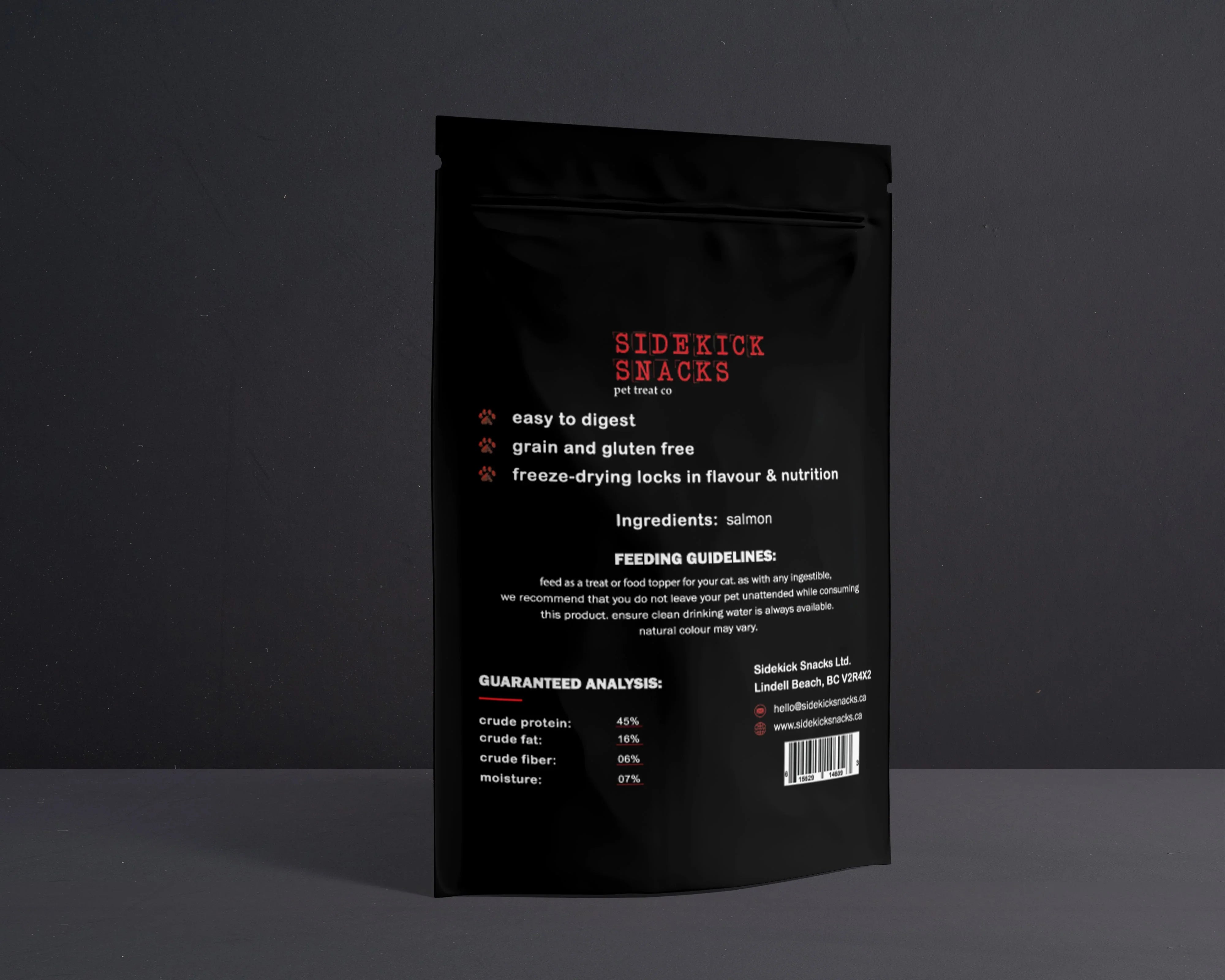 Sidekick Snacks Salmon Savours