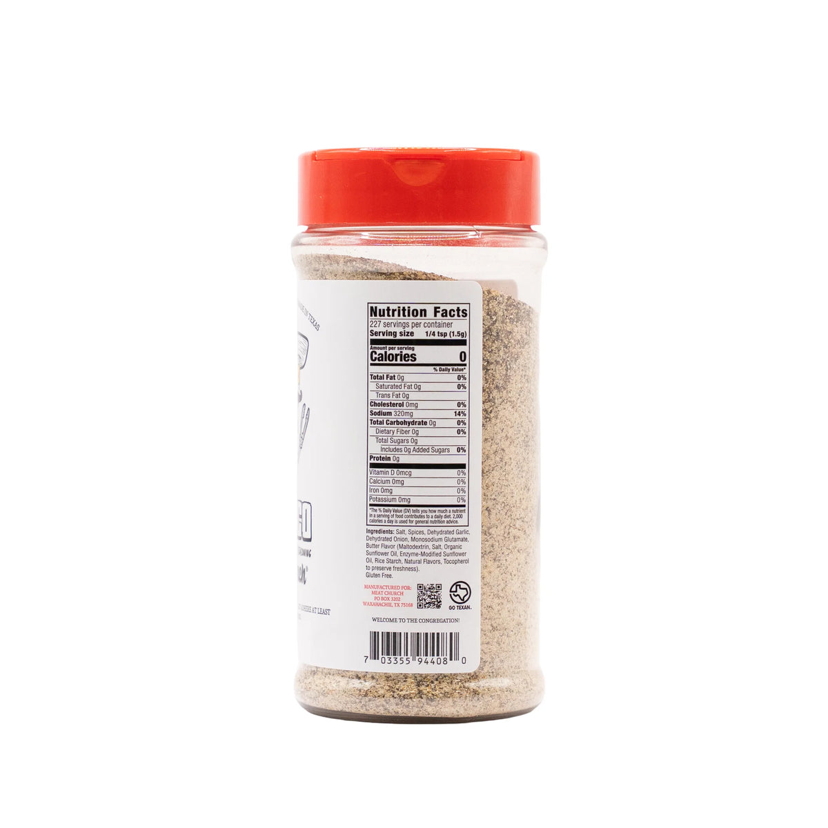 Meat Church BLANCO Steak & Everything Else Seasoning – 12 oz - Image 2