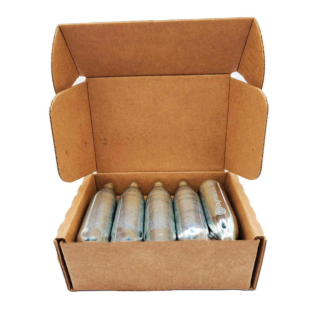 Byrna 8-Gram CO2 Cylinders 10 pack for compatible Byrna SD Launchers with maintenance oil cylinder