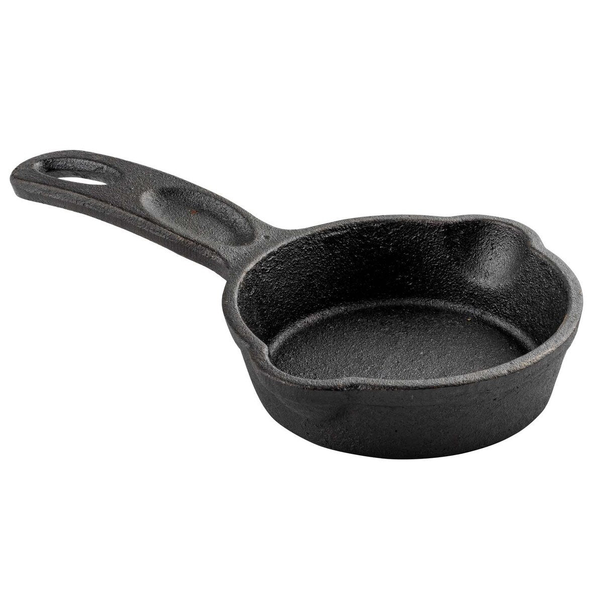 TableCraft Cast Iron Cookware 4' Round Mini Skillet