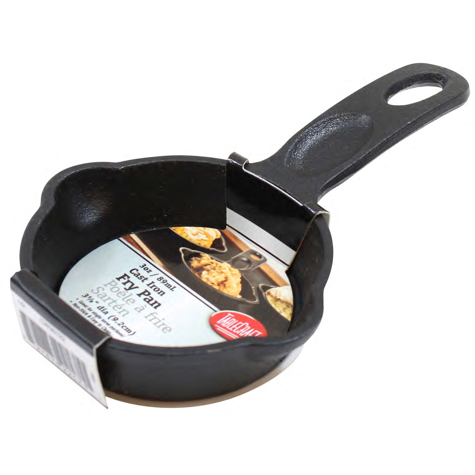 TableCraft Cast Iron Cookware 4' Round Mini Skillet - Image 11