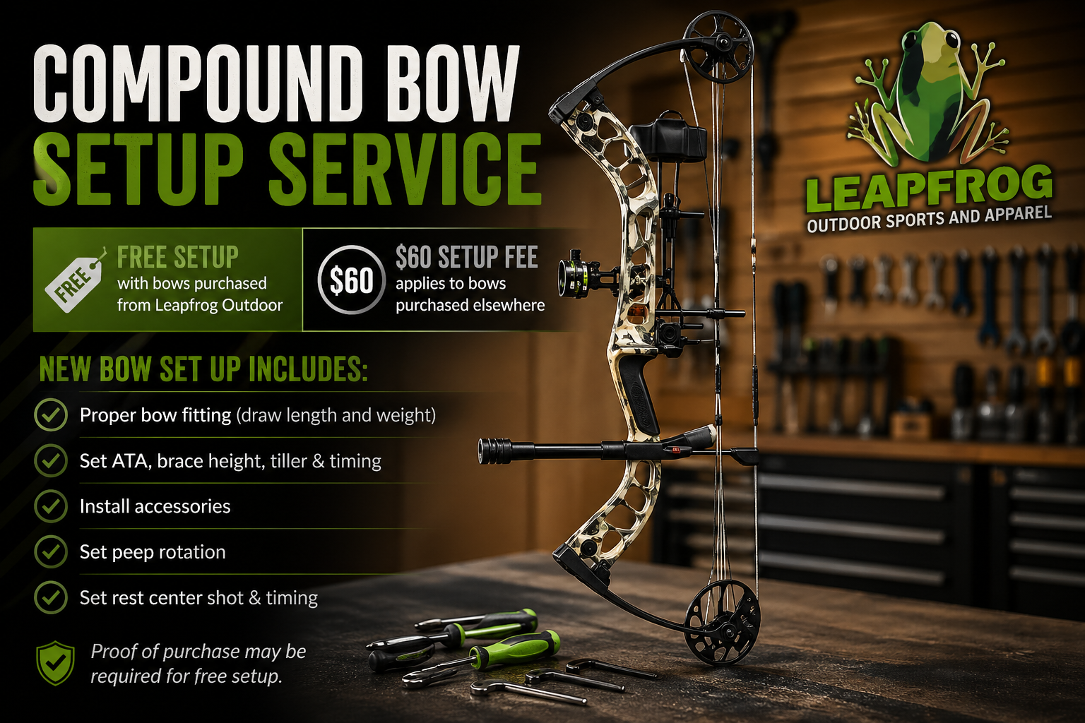 Compound Bow Setup Service Lethbridge | Professional Bow Setup ...