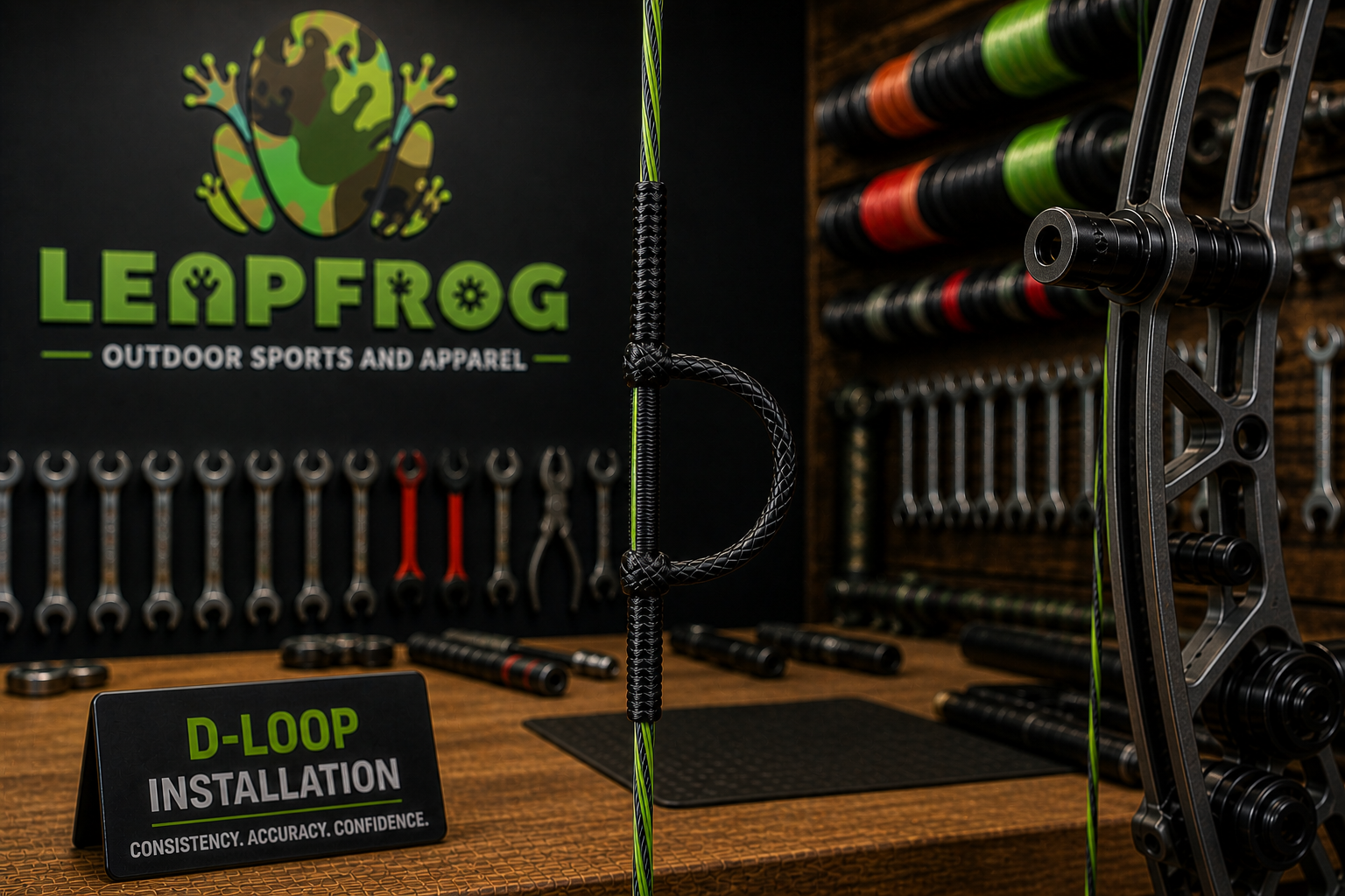 D-Loop Installation for Compound Bows | Archery Service Lethbridge ...
