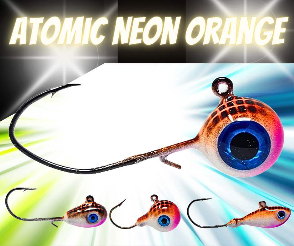 Atomic Neon Glow Jigs - 2 Pack