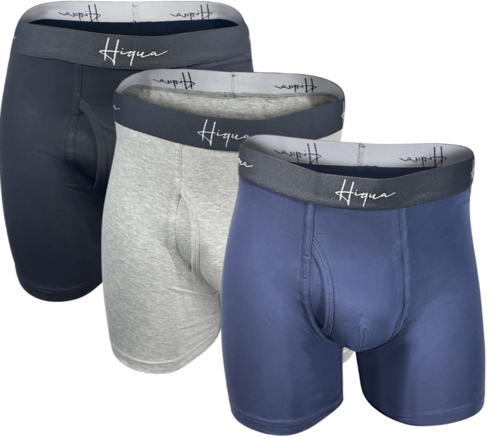 Hiqua Apparel 3 Pack 5″ Brief Boxers