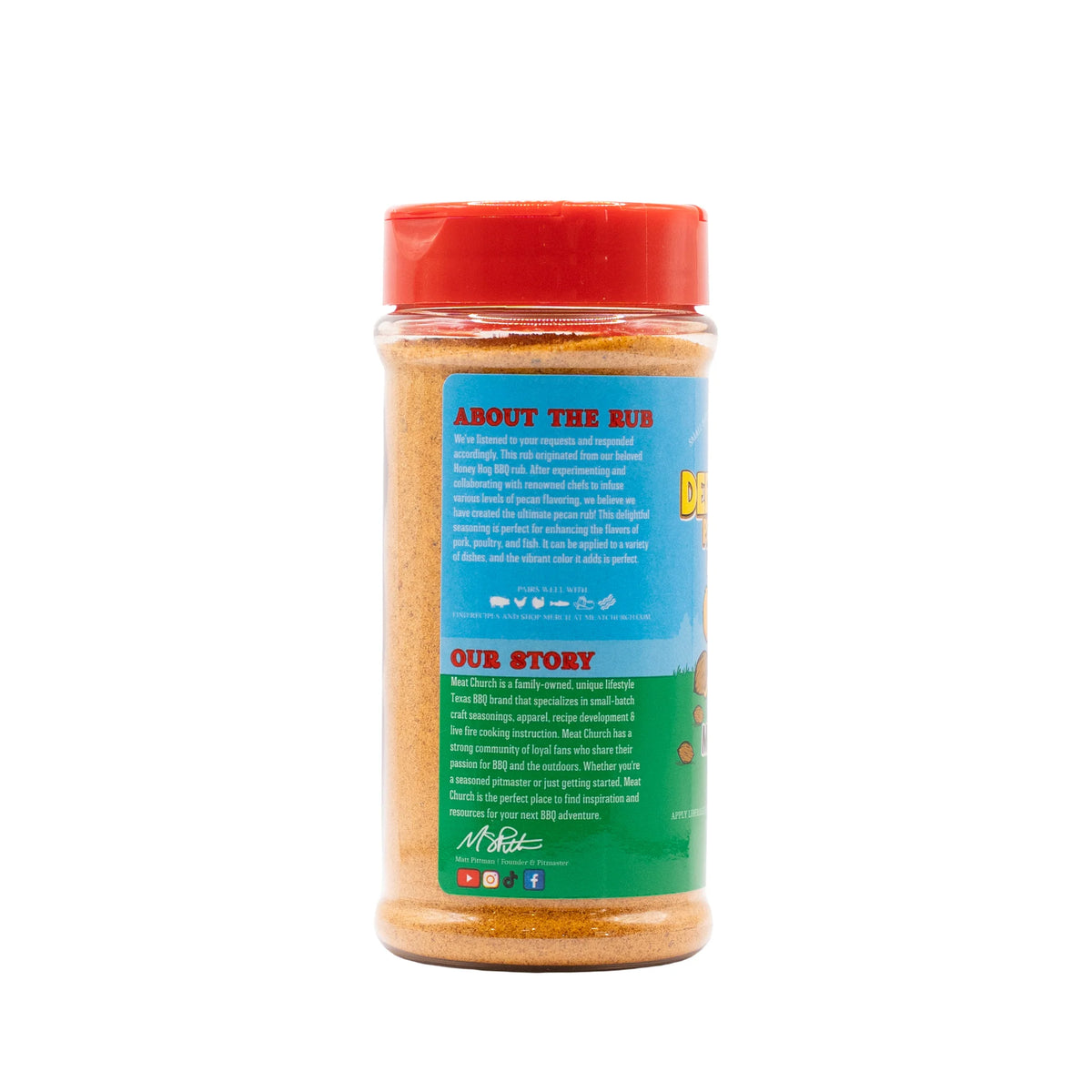 Meat Church Deez Nuts Honey Pecan BBQ Rub – 12.5 oz - Image 2