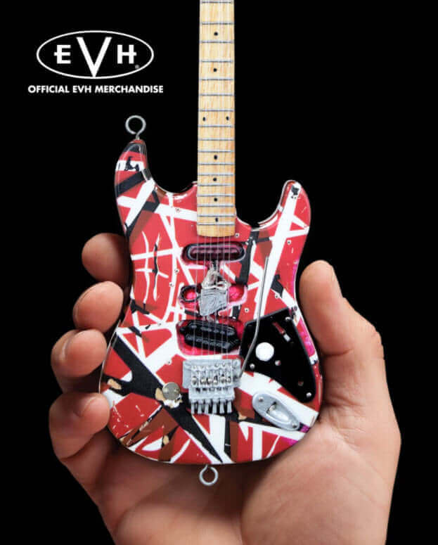 EVH "Frankenstein" Eddie Van Halen Mini Guitar Replica Collectible