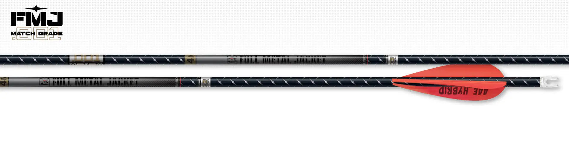 Easton Archery 4MM FMJ Match Grade (Shafts) - 12 Pack