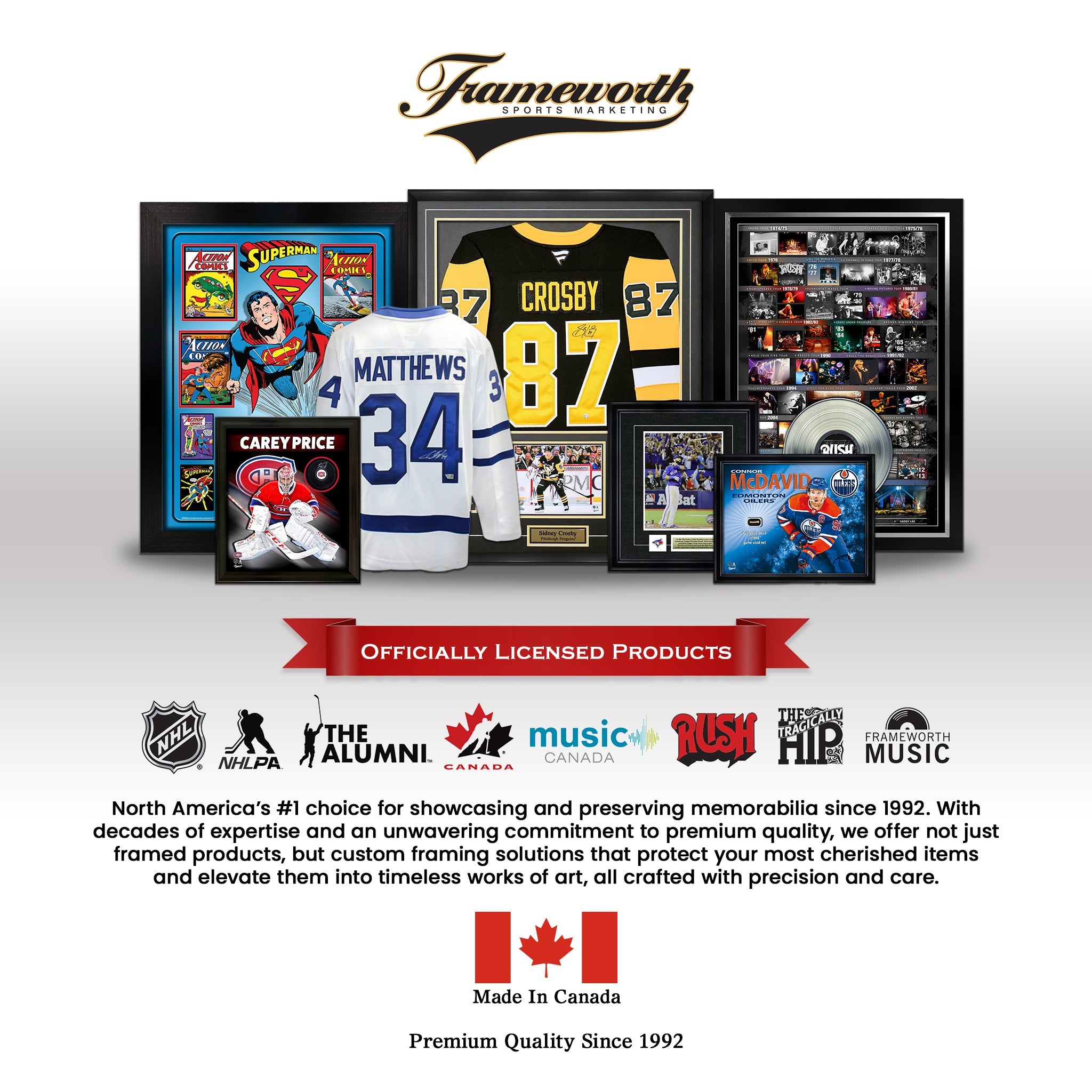 Edmonton Oilers Collage Frame Final Game At Rexall Place