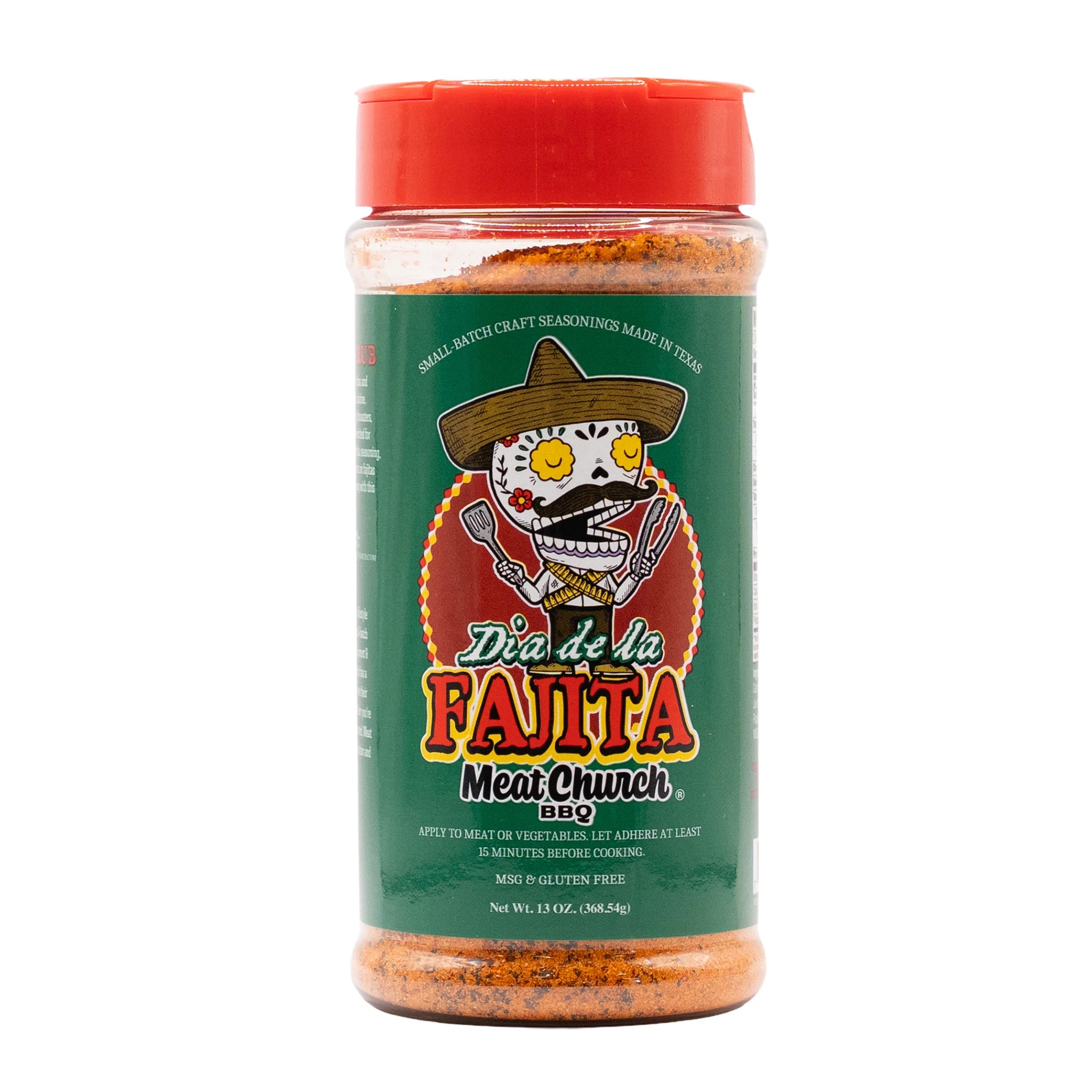 Meat Church Fajita Seasoning 13 oz Southwestern Tex-Mex seasoning with citrus