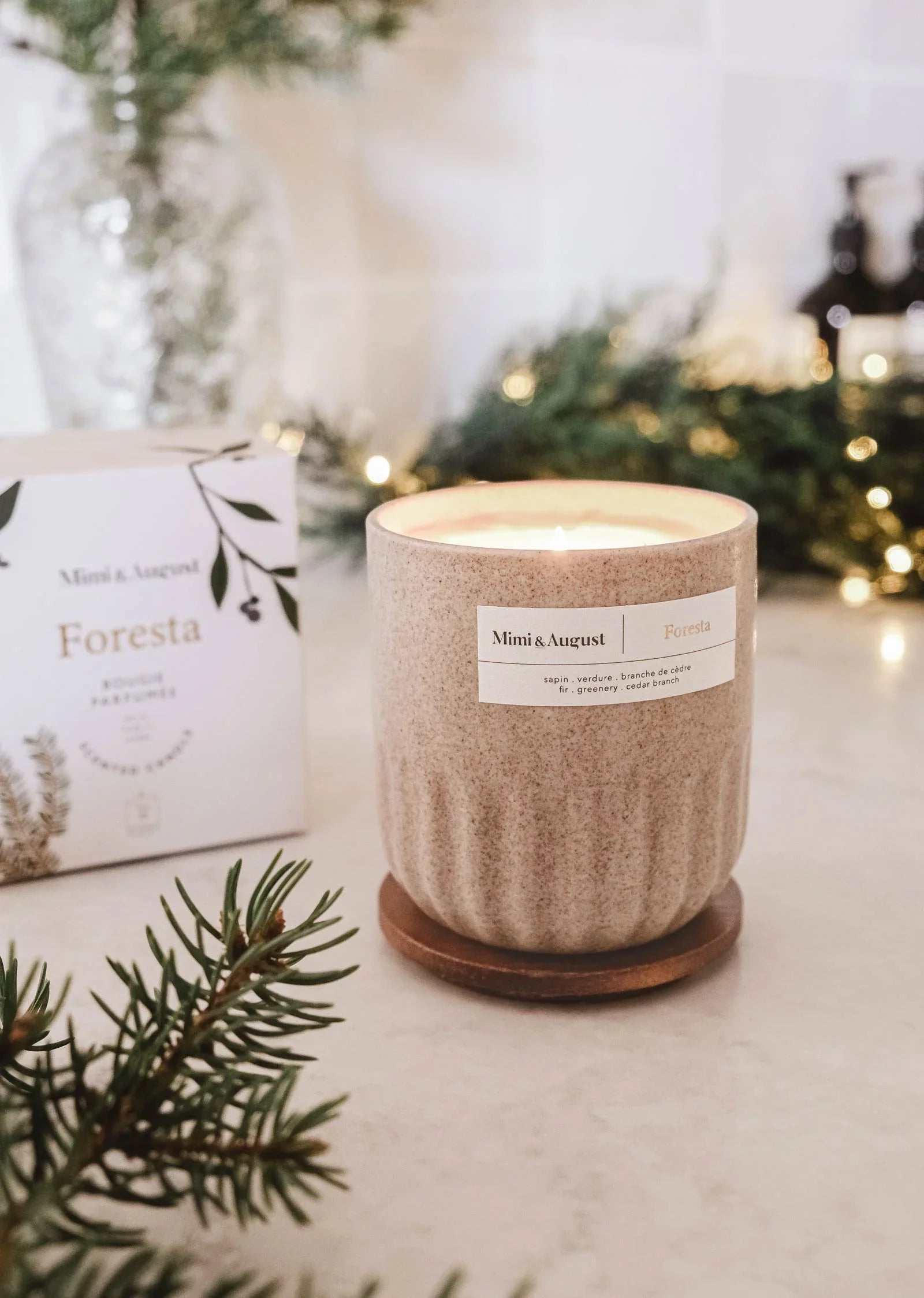 Mimi & August Foresta - Reusable Candle