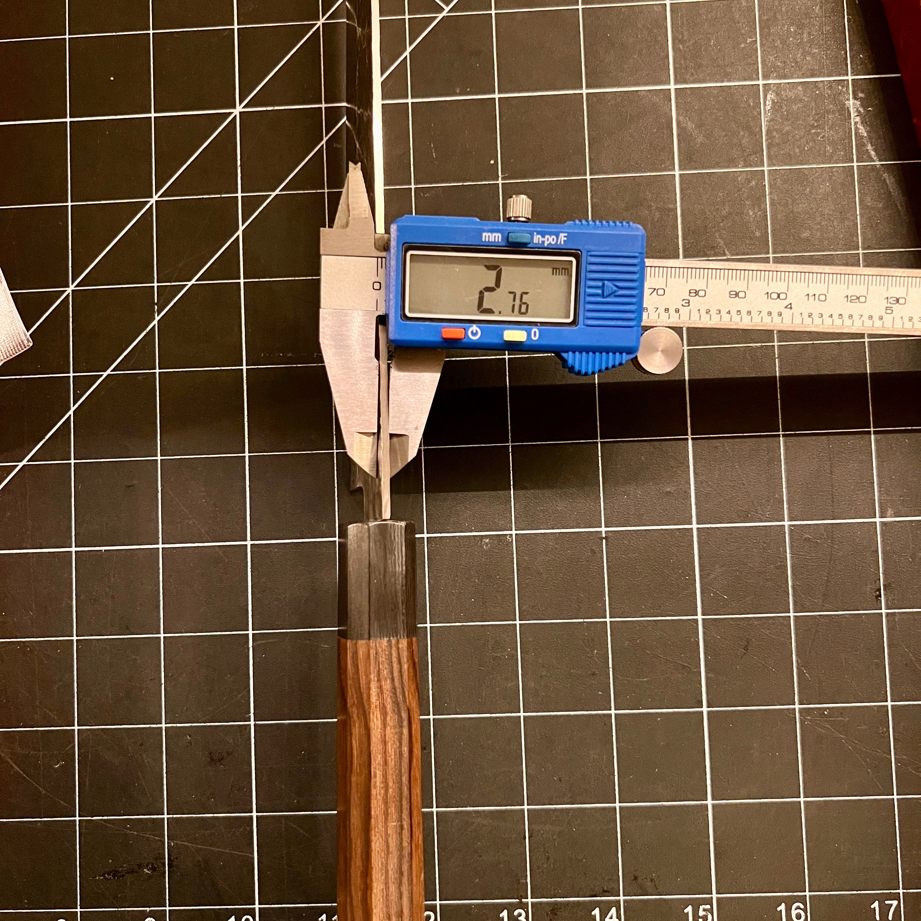 Sheath/Saya Ho Wood (Magnolia) - For Santoku 165mm Knife - Image 3