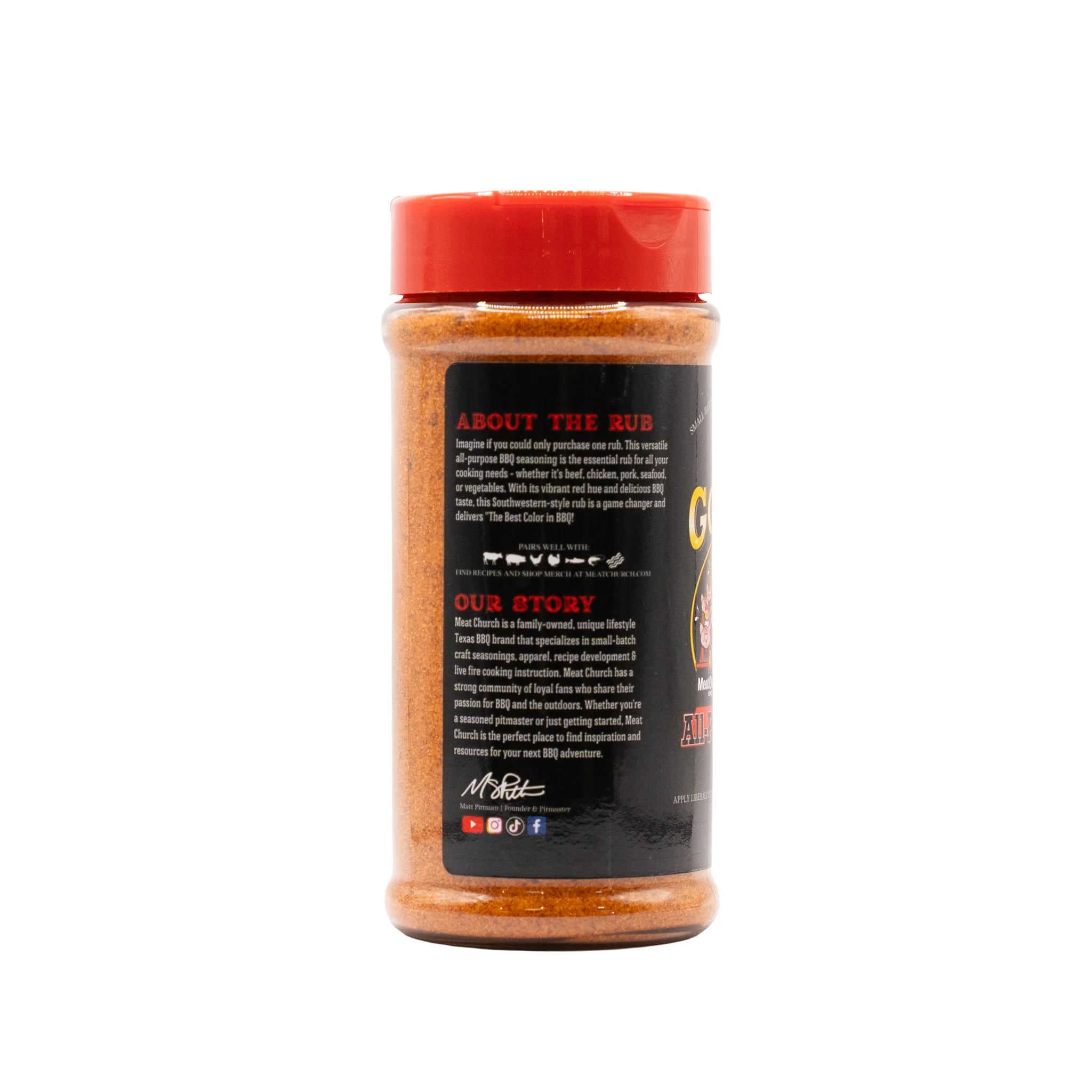 Meat Church The Gospel All Purpose BBQ Rub – 12.5 oz - Image 3