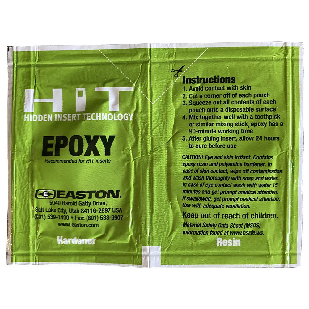Easton HIT Epoxy 3 Pack arrow insert adhesive for HIT Hidden Insert Technology