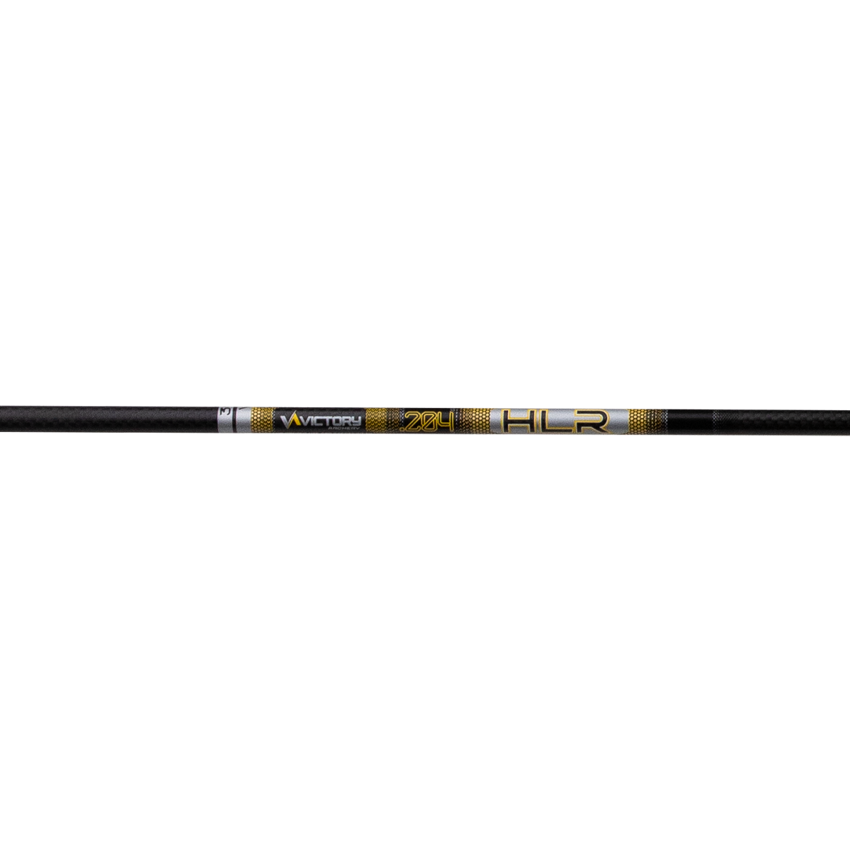 Victory HLR .204 small diameter carbon hunting arrow shafts 12 pack with 50 grain SHOK inserts