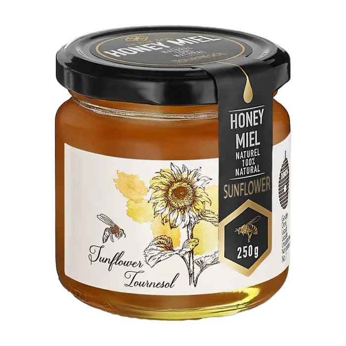 Hutsul Coffee Factory Pure Ukrainian Sunflower Honey 250g
