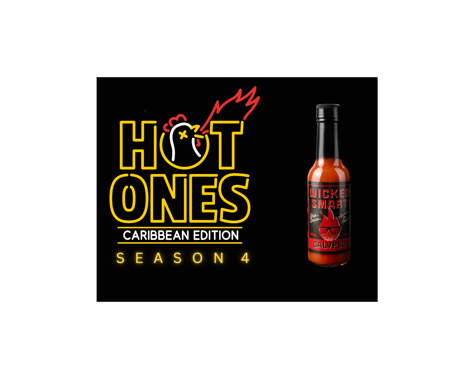 Wicked Smart Hot Sauce CALYPSO