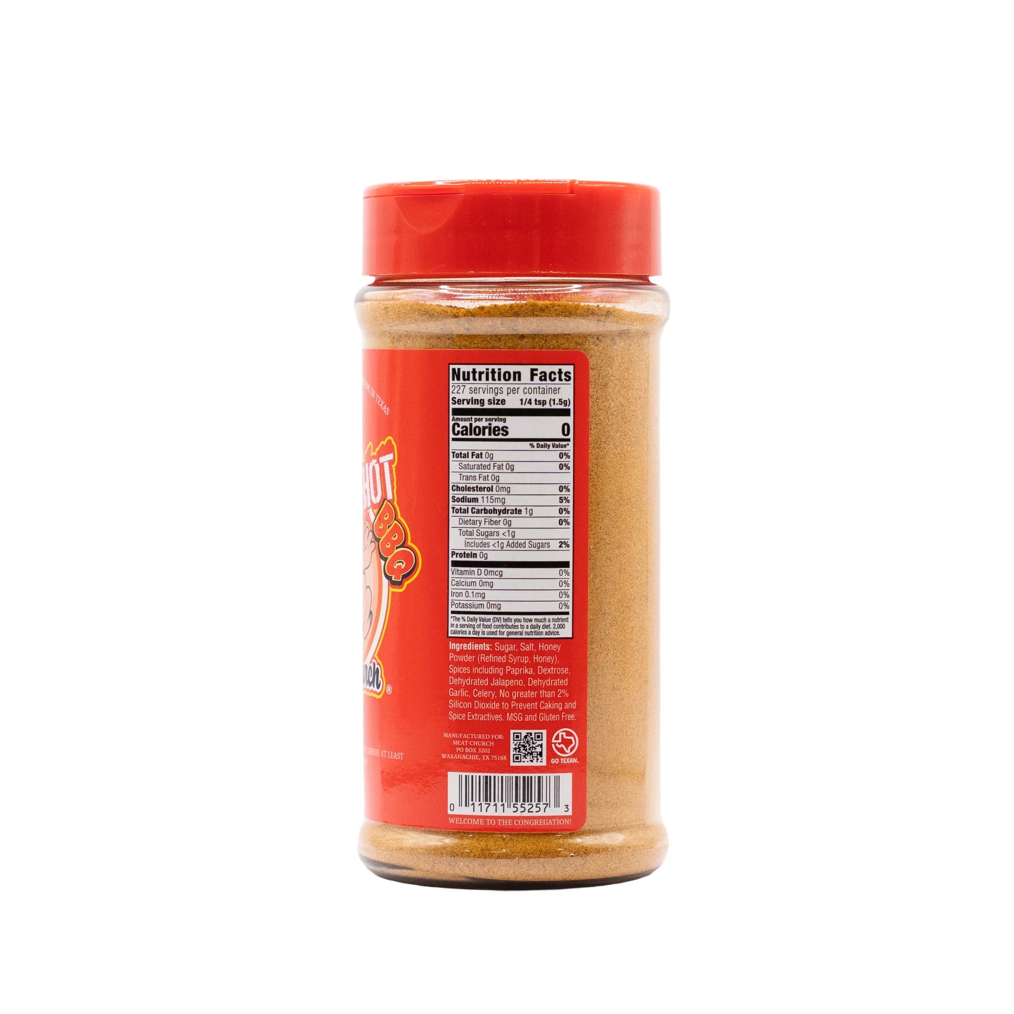 Meat Church Honey Hog Hot BBQ Rub – 12 oz - Image 3