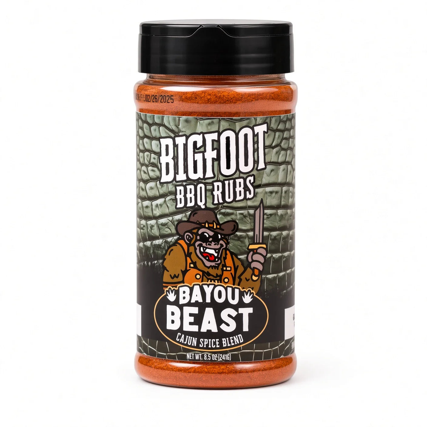Bigfoot BBQ Rubs Bayou Beast Cajun Spice Blend