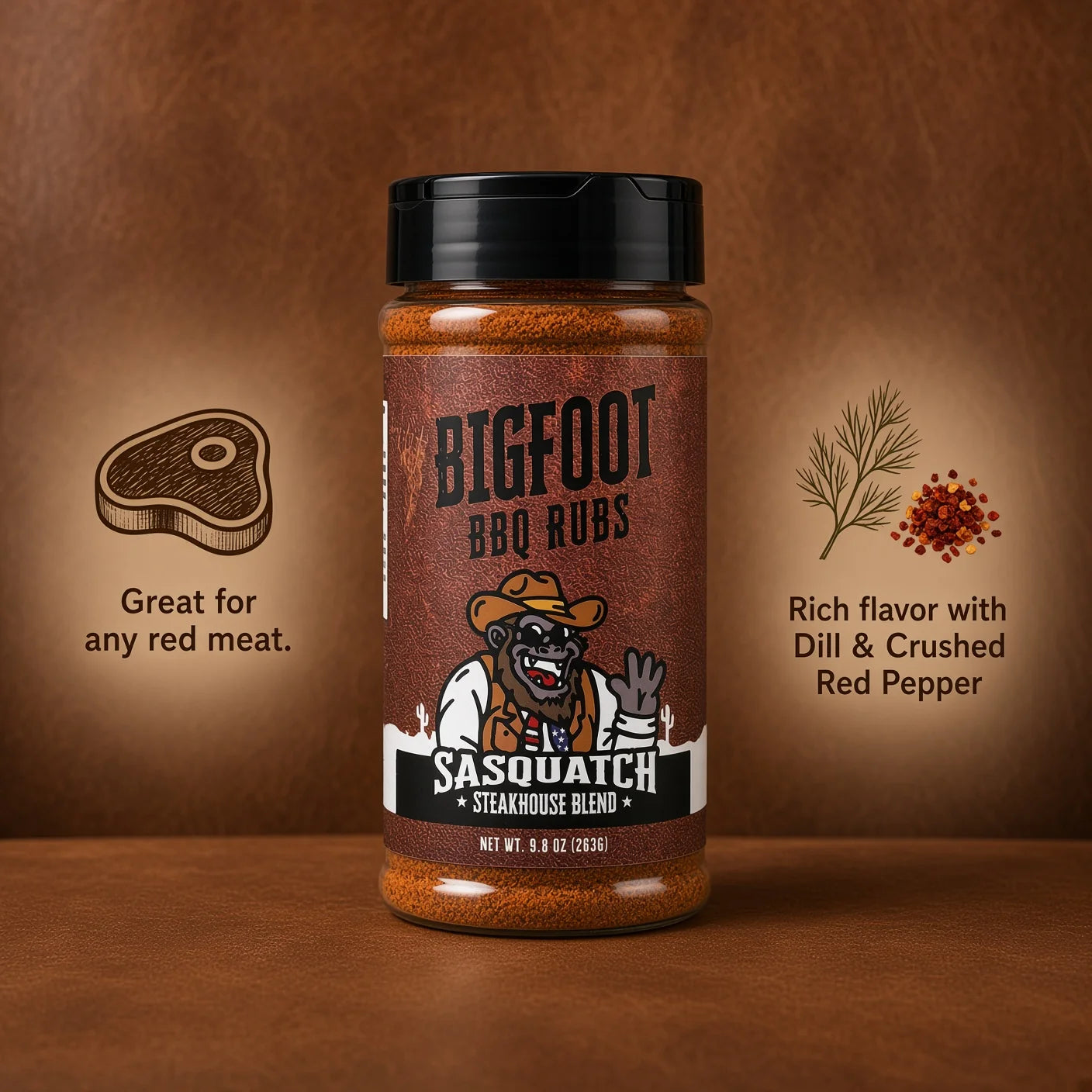 Bigfoot BBQ Rubs Sasquatch Steakhouse Blend - Image 4