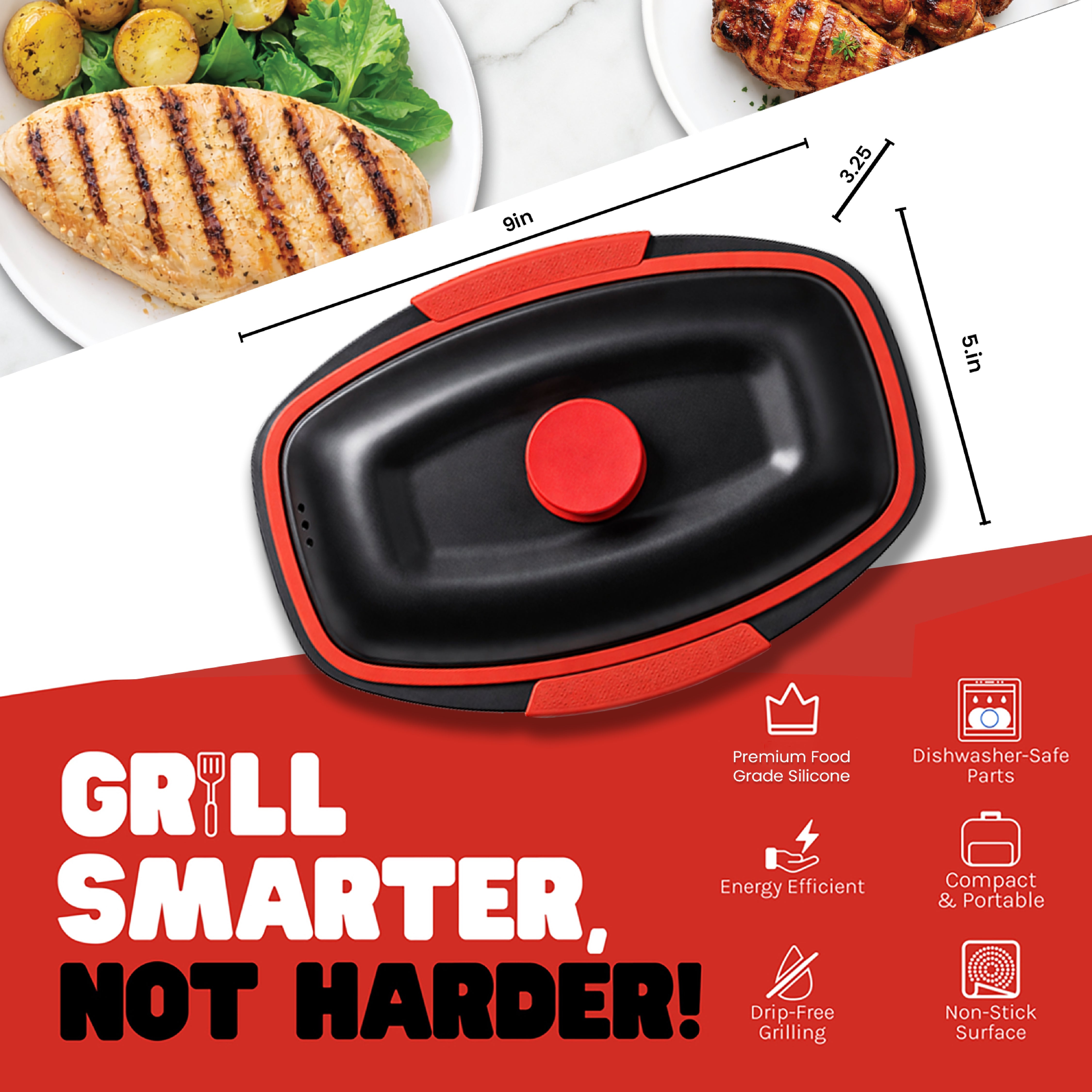 Micro Grill Chef Pot™ Microwave Cooking Pot – Versatile Microwave Food Cooker with Lid – Microwave Safe Steamer & Soup Pot – BPA-Free, Dishwasher Safe, Ideal for Fast Meals & Healthy Cooking - Image 3