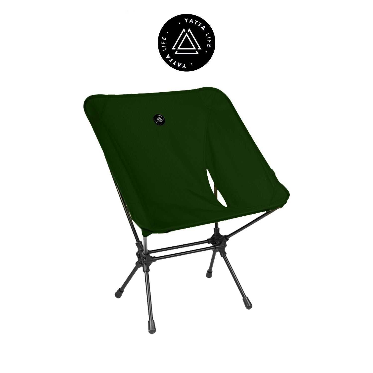 Low Back Ultralight Folding Camping Chairs With Storage Pouch - Khaki - Image 12